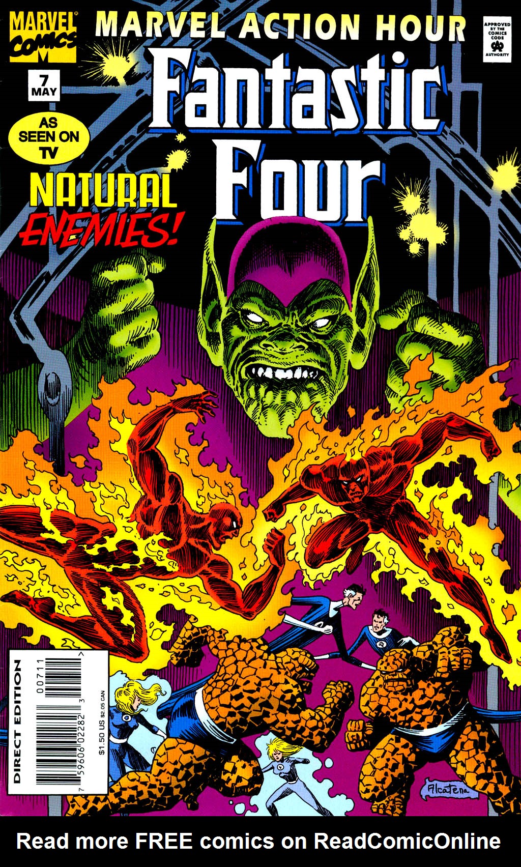 Read online Marvel Action Hour, featuring the Fantastic Four comic -  Issue #7 - 1