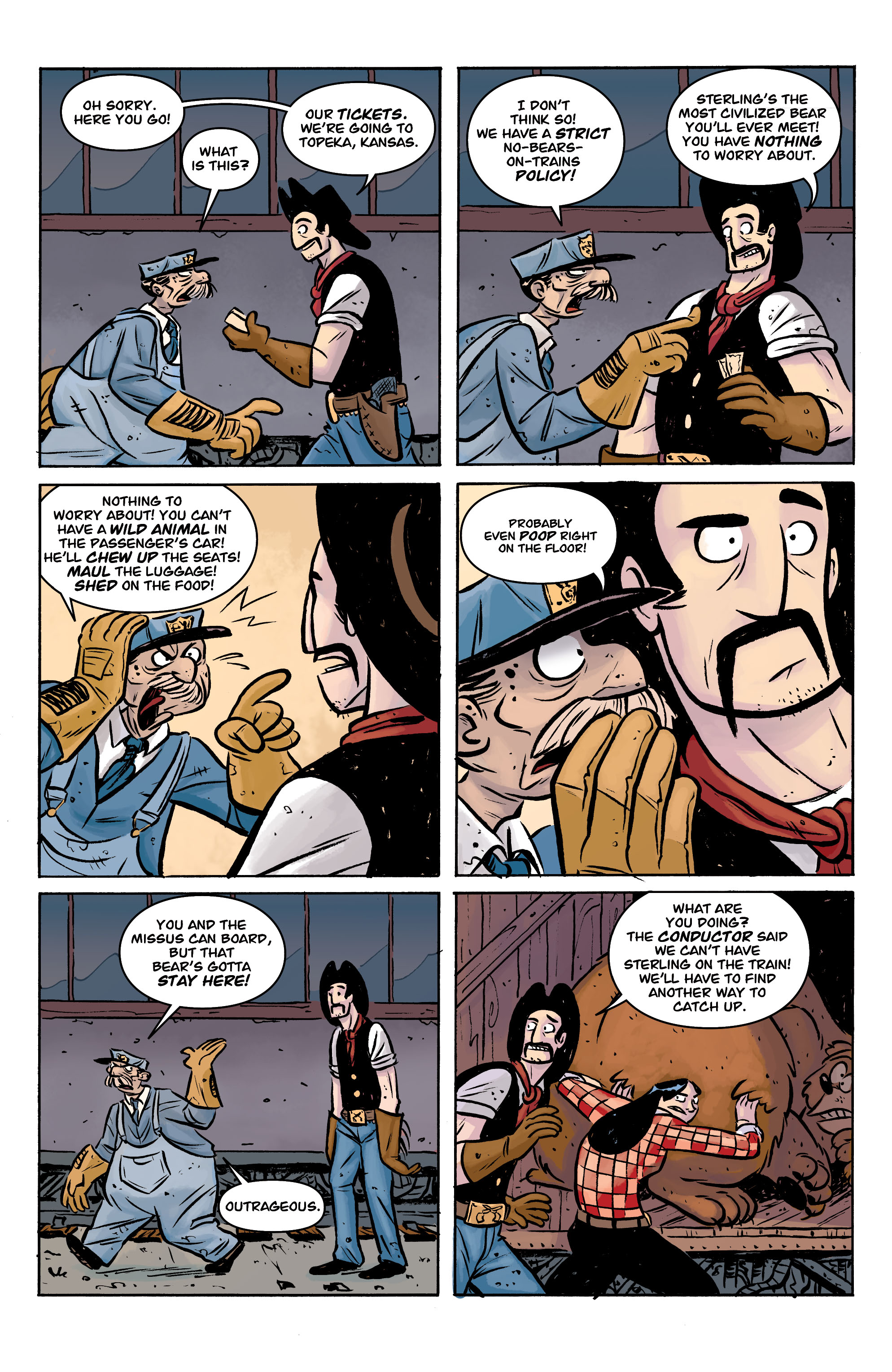 Read online Reed Gunther comic -  Issue #3 - 7