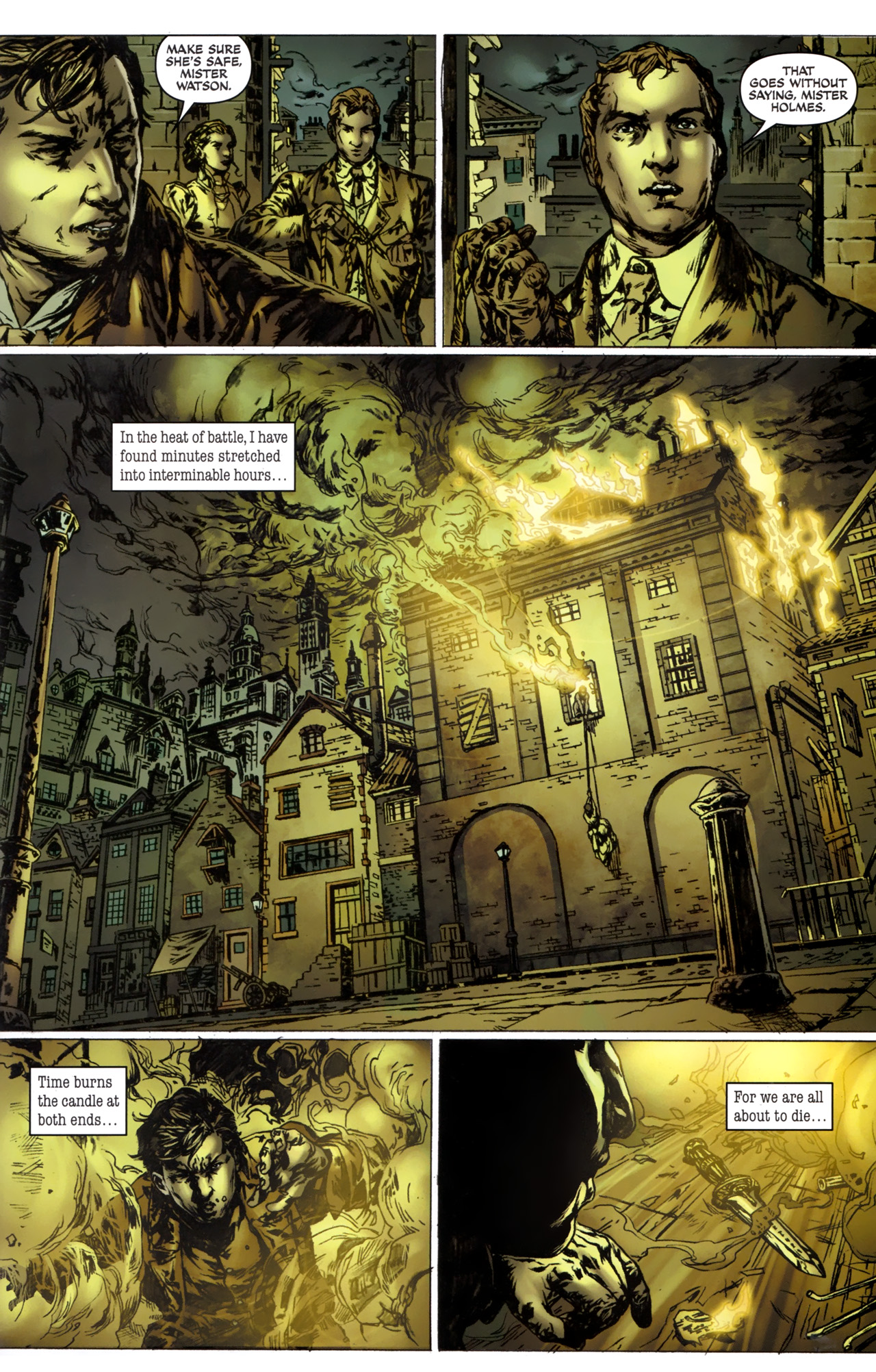 Read online Sherlock Holmes: Year One comic -  Issue #6 - 20