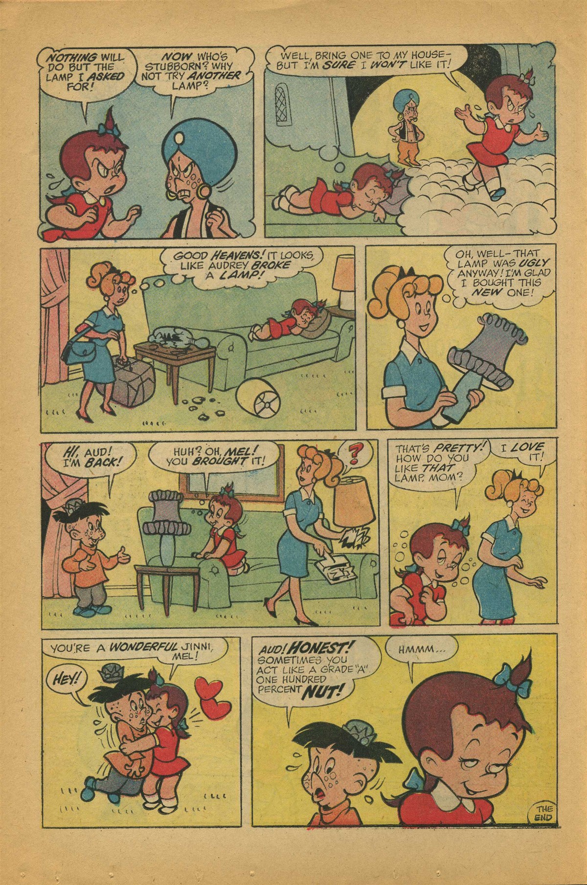 Read online Little Audrey And Melvin comic -  Issue #25 - 16