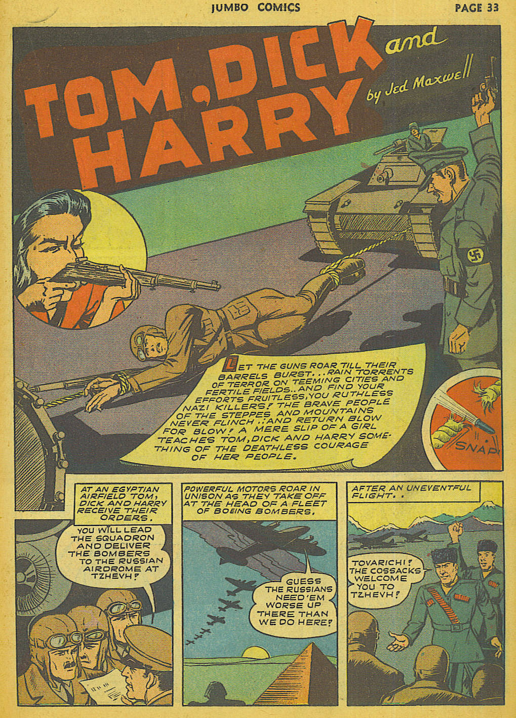 Read online Jumbo Comics comic -  Issue #49 - 35