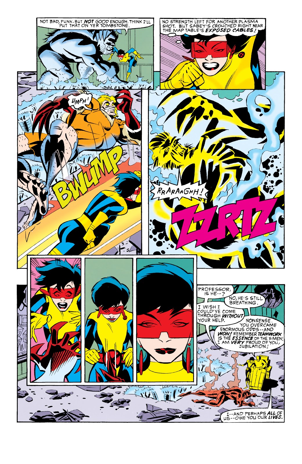 Read online Adventures of the X-Men: Clear and Present Dangers comic -  Issue # TPB - 26