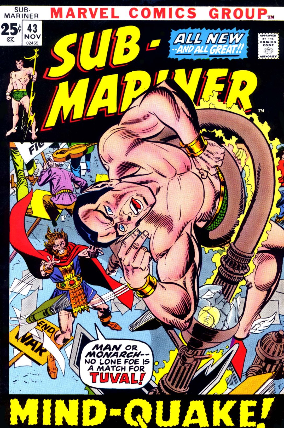 Read online The Sub-Mariner comic -  Issue #43 - 1