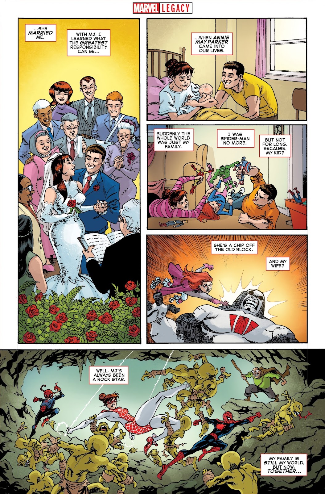 Amazing Spider-Man: Renew Your Vows (2017) issue Marvel Legacy Primer Pages - Page 3