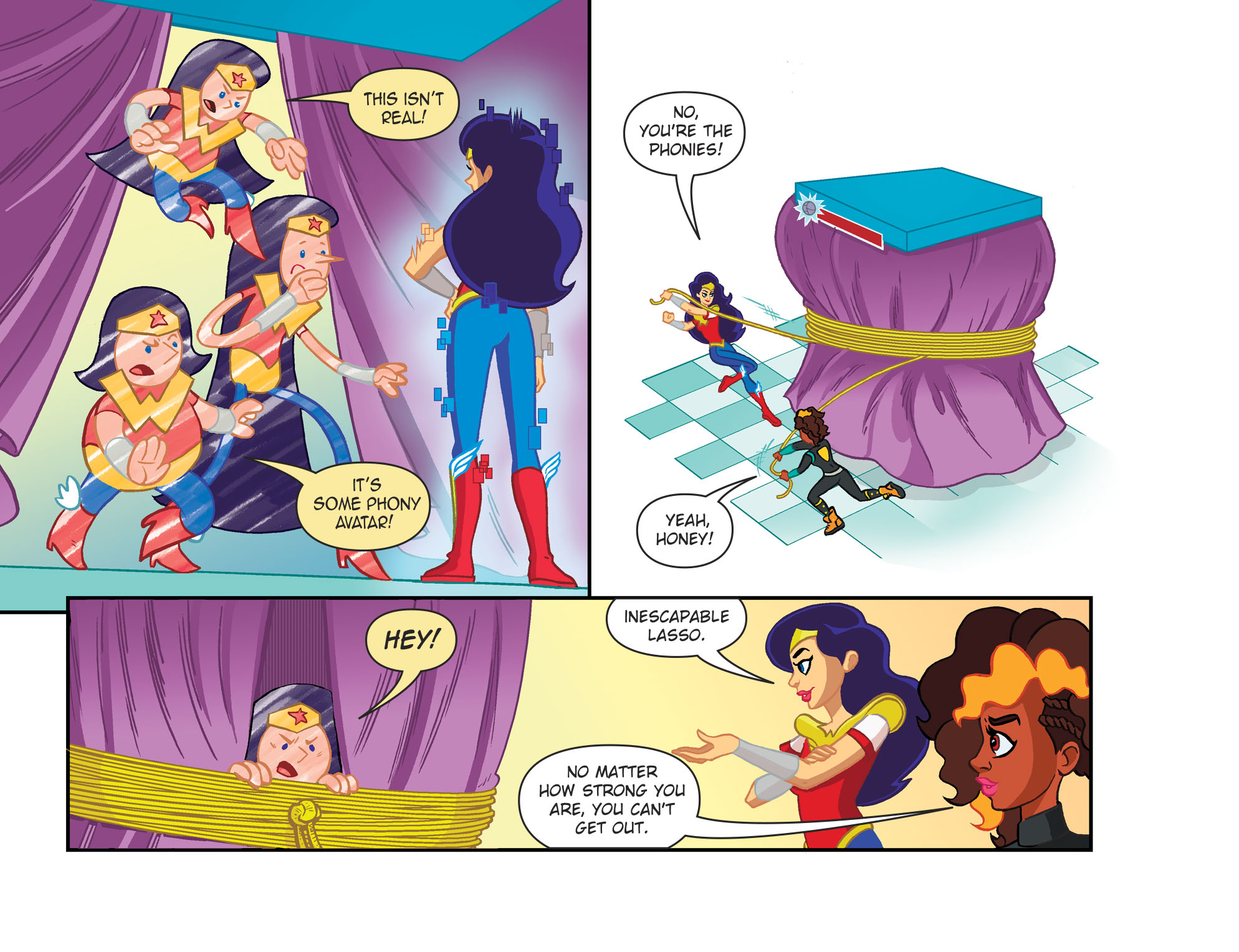 Read online DC Super Hero Girls: Out of the Bottle comic -  Issue #8 - 18