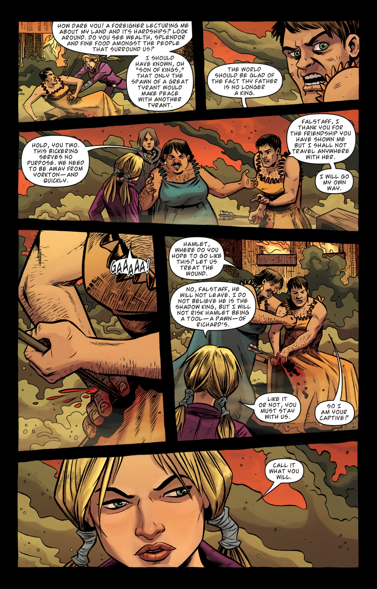 Read online Kill Shakespeare comic -  Issue #5 - 6