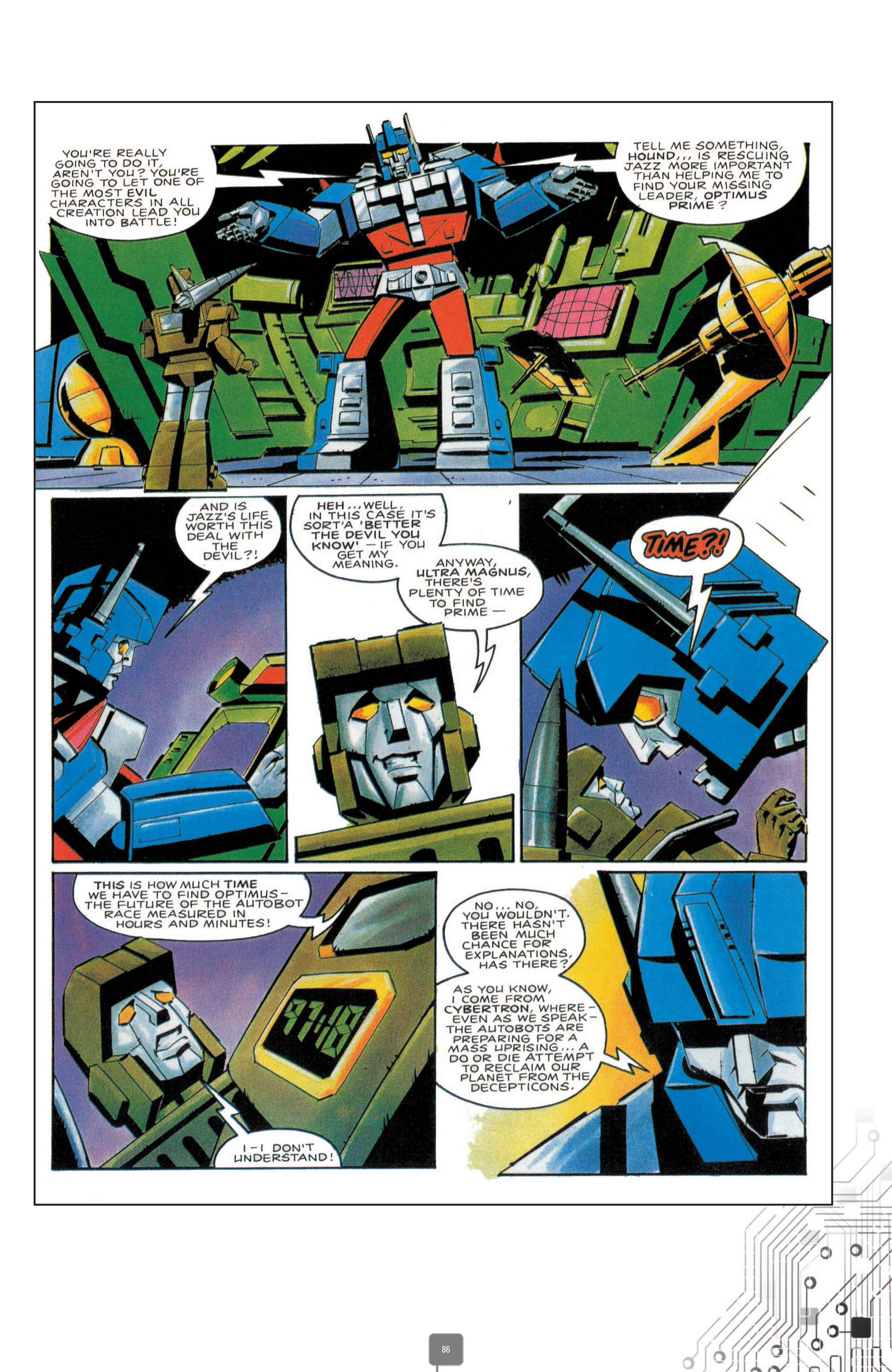 Read online The Transformers Classics UK comic -  Issue # TPB 3 - 87