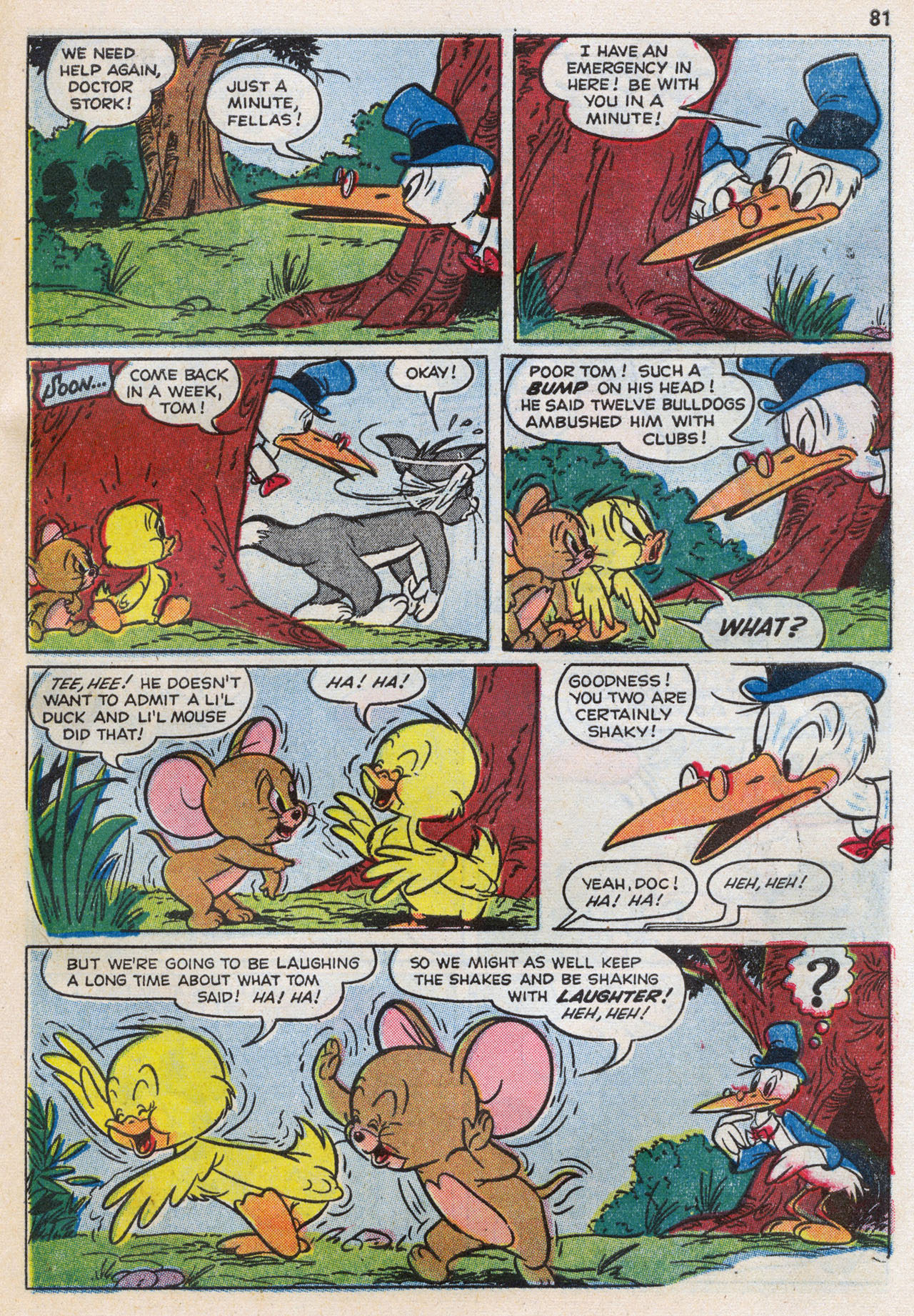 Read online Tom and Jerry's Summer Fun comic -  Issue #3 - 84