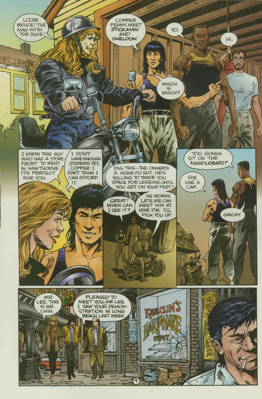 Read online Bruce Lee comic -  Issue #1 - 10
