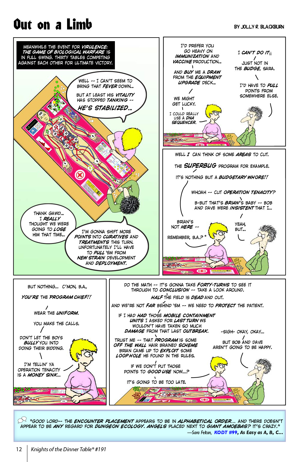 Read online Knights of the Dinner Table comic -  Issue #191 - 14