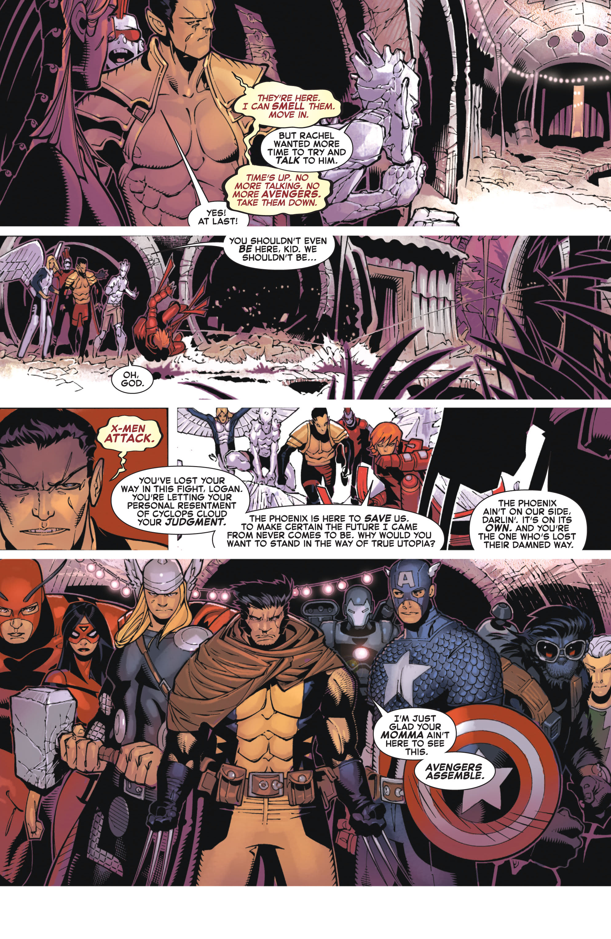 Read online Avengers vs. X-Men Omnibus comic -  Issue # TPB (Part 13) - 61