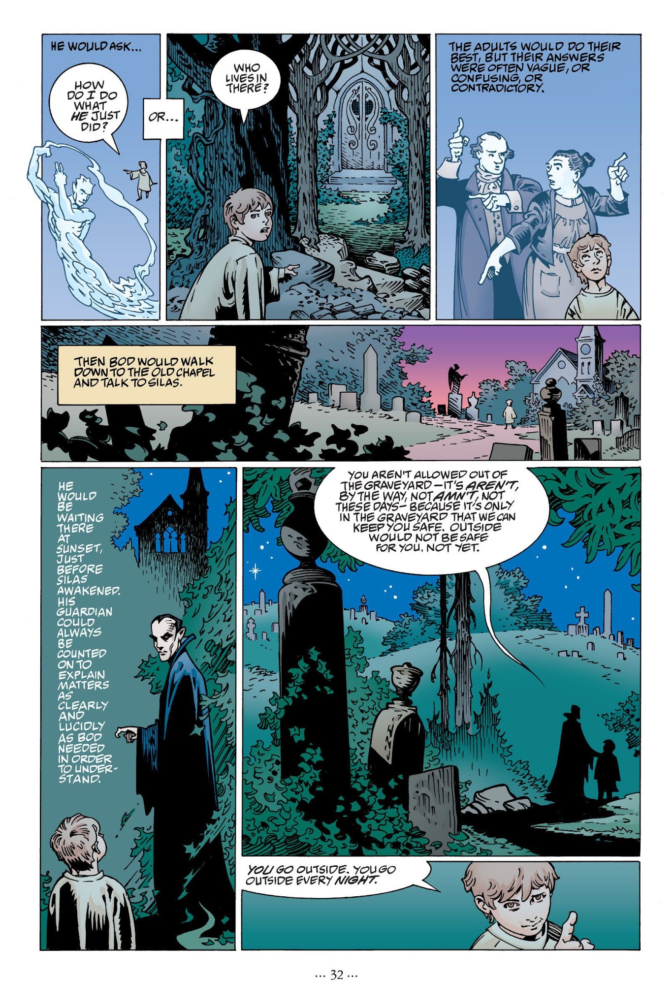 Read online The Graveyard Book: Graphic Novel comic -  Issue # TPB 1 - 37