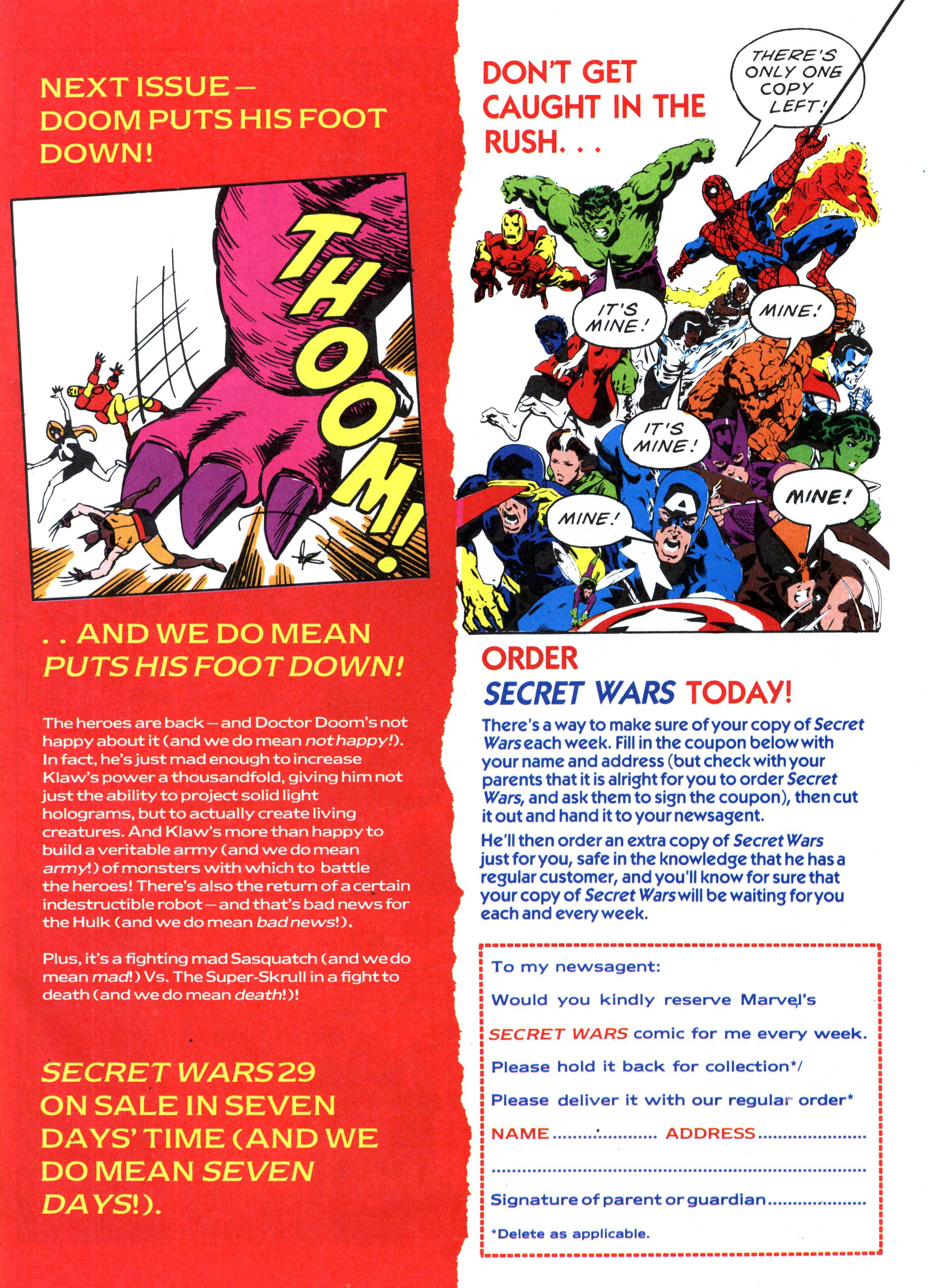 Read online Secret Wars (1985) comic -  Issue #28 - 17