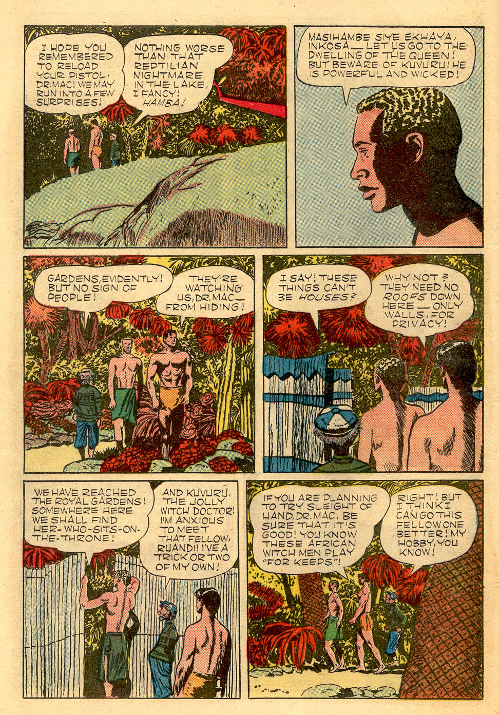 Read online Tarzan (1948) comic -  Issue #47 - 8
