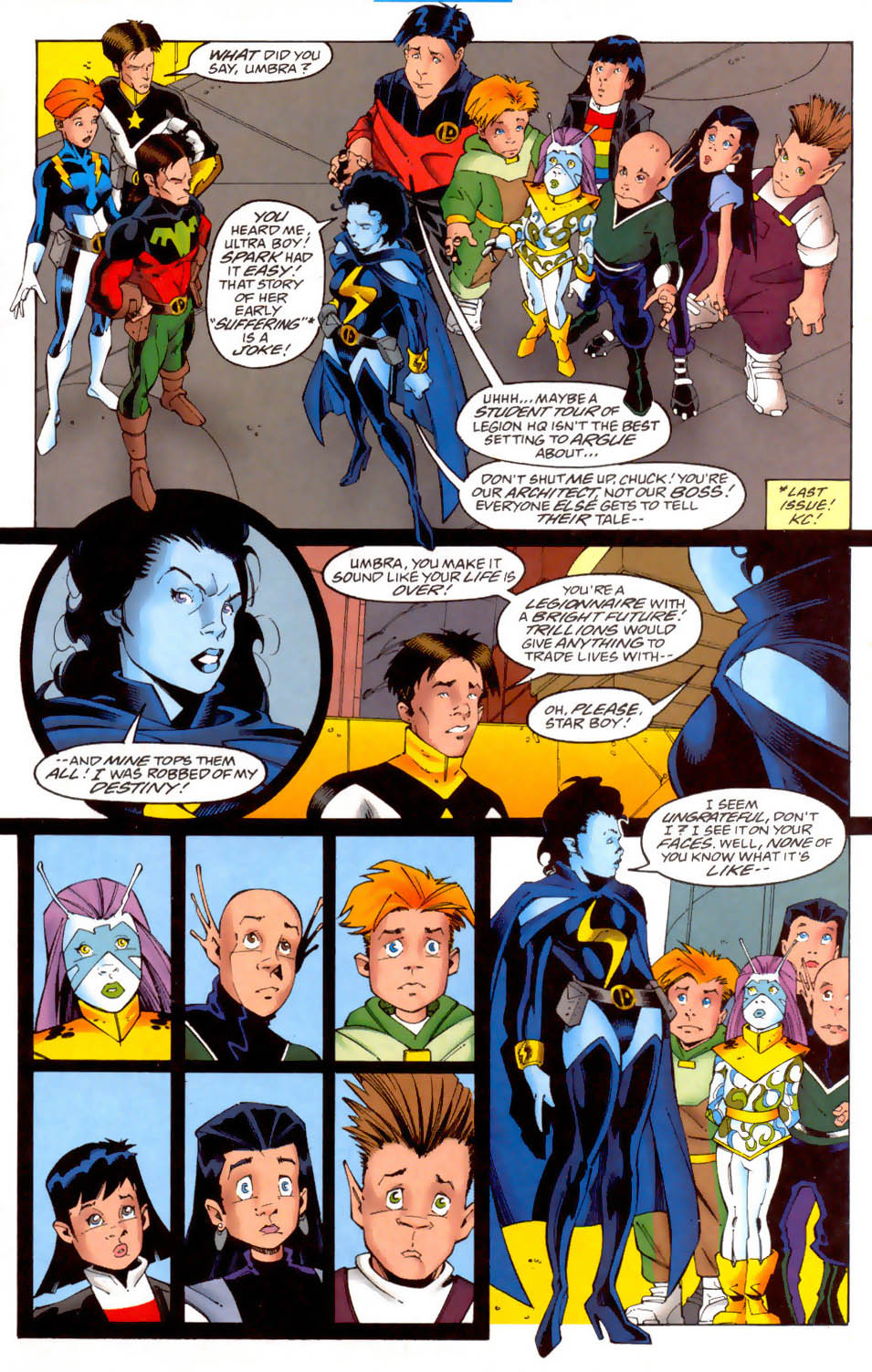 Read online Legends of the Legion comic -  Issue #3 - 2