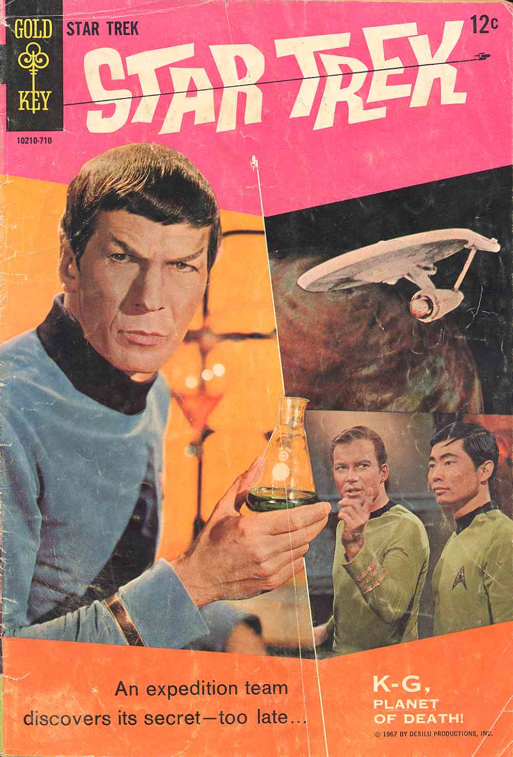Read online Star Trek (1967) comic -  Issue #1 - 1