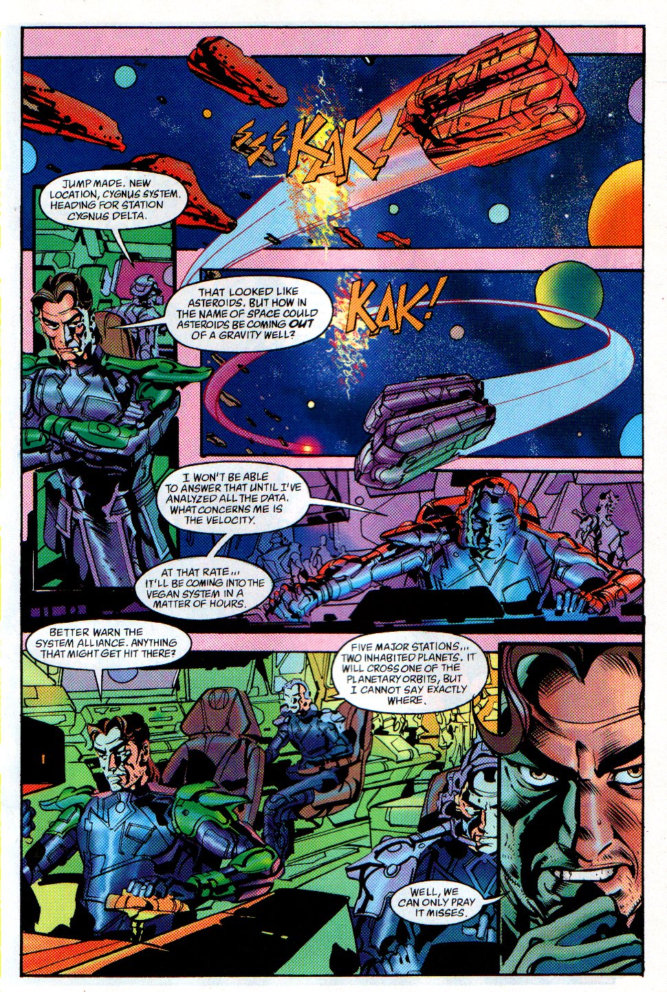 Read online John Jakes' Mulkon Empire comic -  Issue #1 - 5