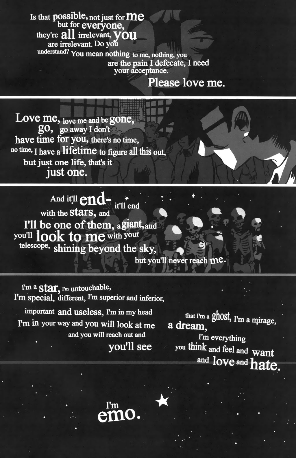 Read online Emo Boy comic -  Issue #1 - 5