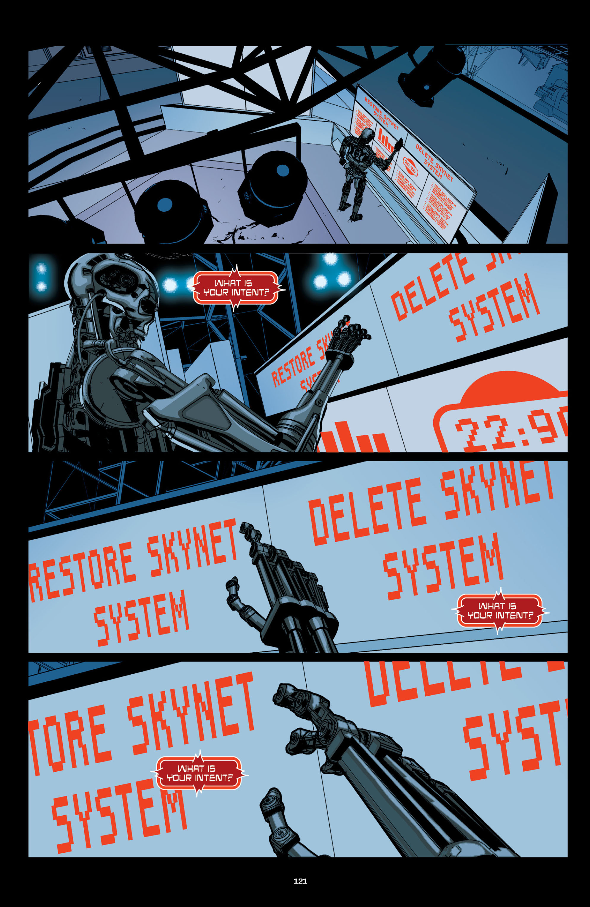 Read online Terminator Salvation: The Final Battle comic -  Issue # TPB 2 - 121