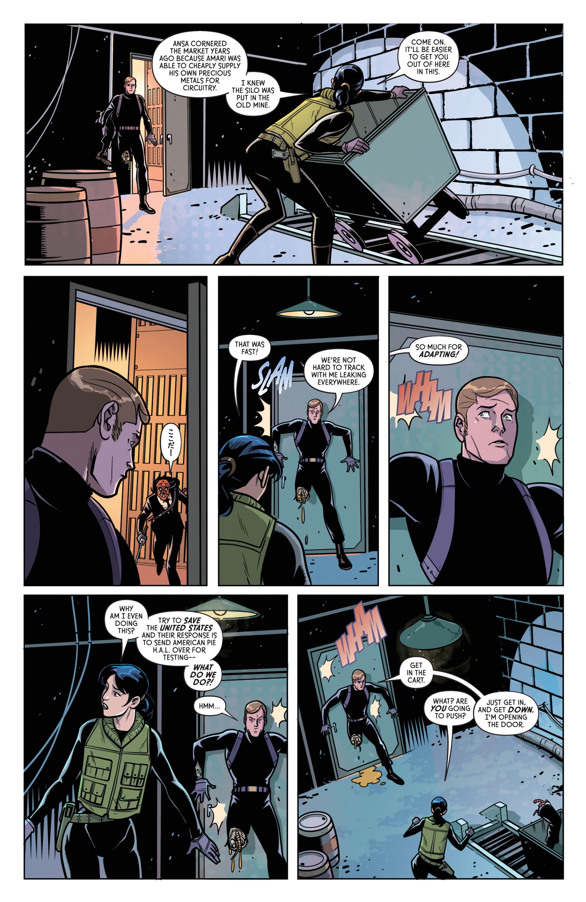 Read online The Six Million Dollar Man comic -  Issue #2 - 9