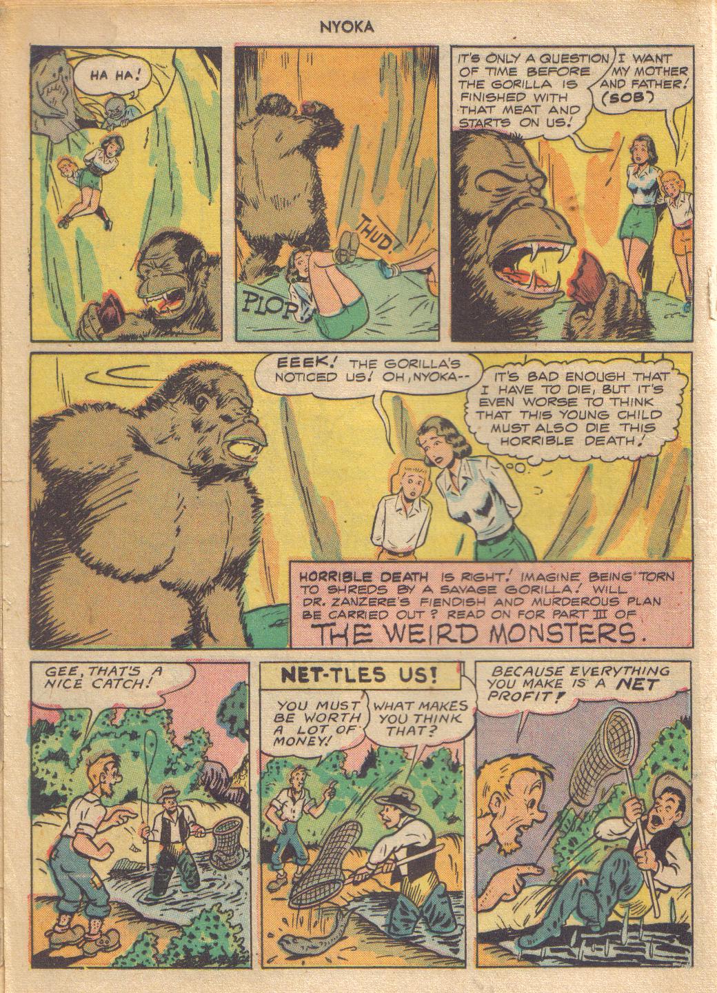 Read online Nyoka the Jungle Girl (1945) comic -  Issue #22 - 21