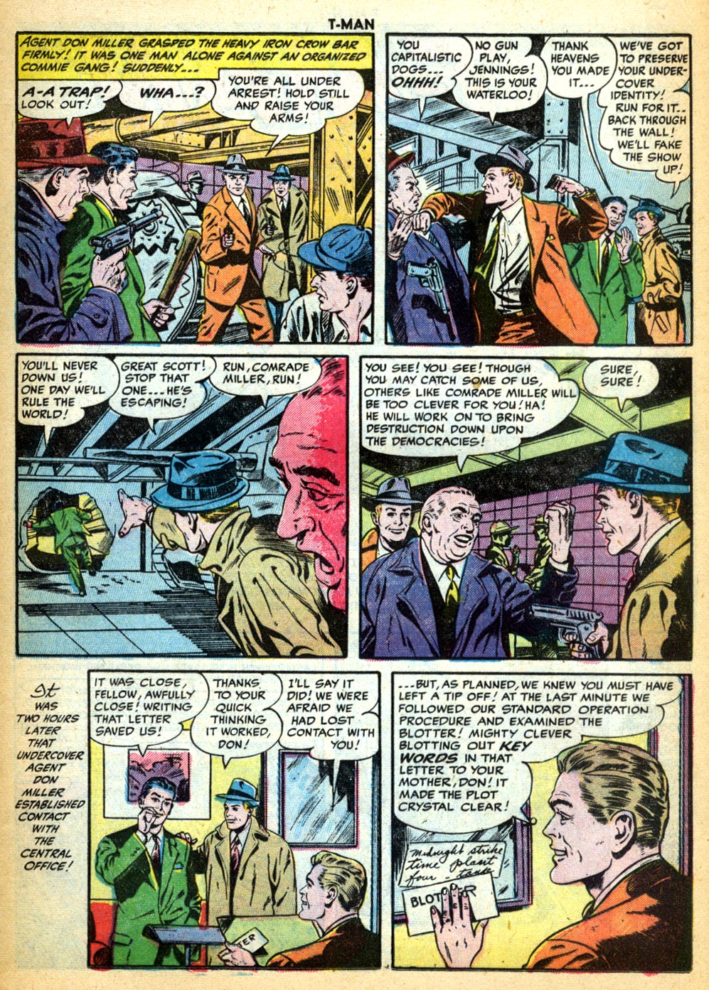 Read online T-Man: World Wide Trouble Shooter comic -  Issue #22 - 17