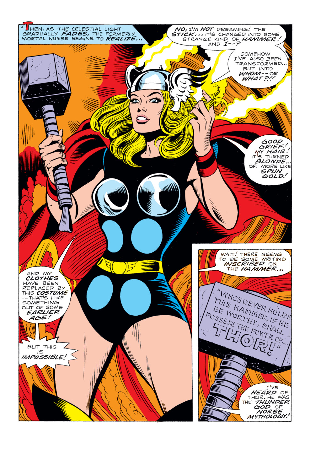 What If? (1977) issue 10 - Jane Foster had found the hammer of Thor - Page 9