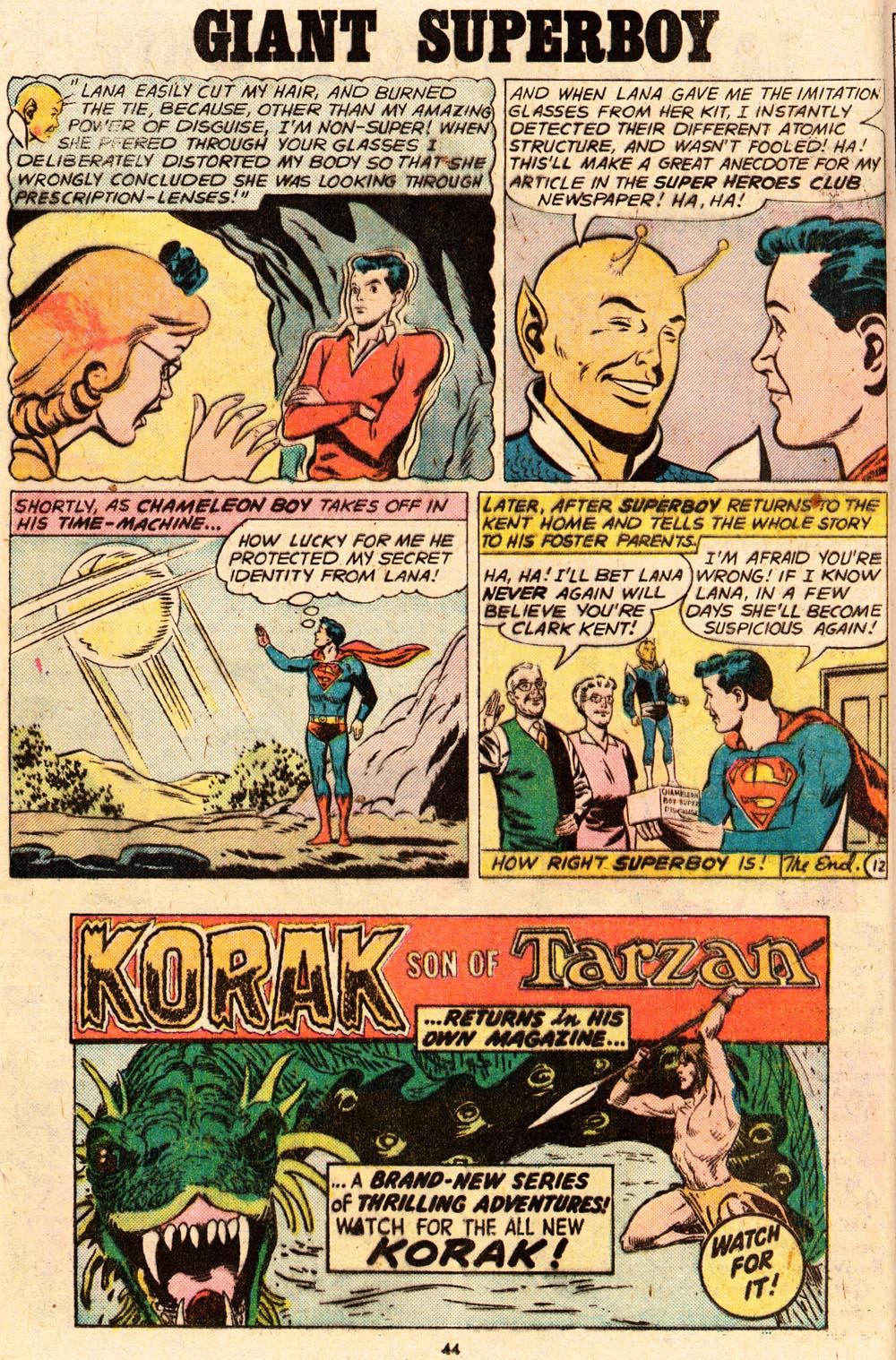 Read online Superboy (1949) comic -  Issue #208 - 34