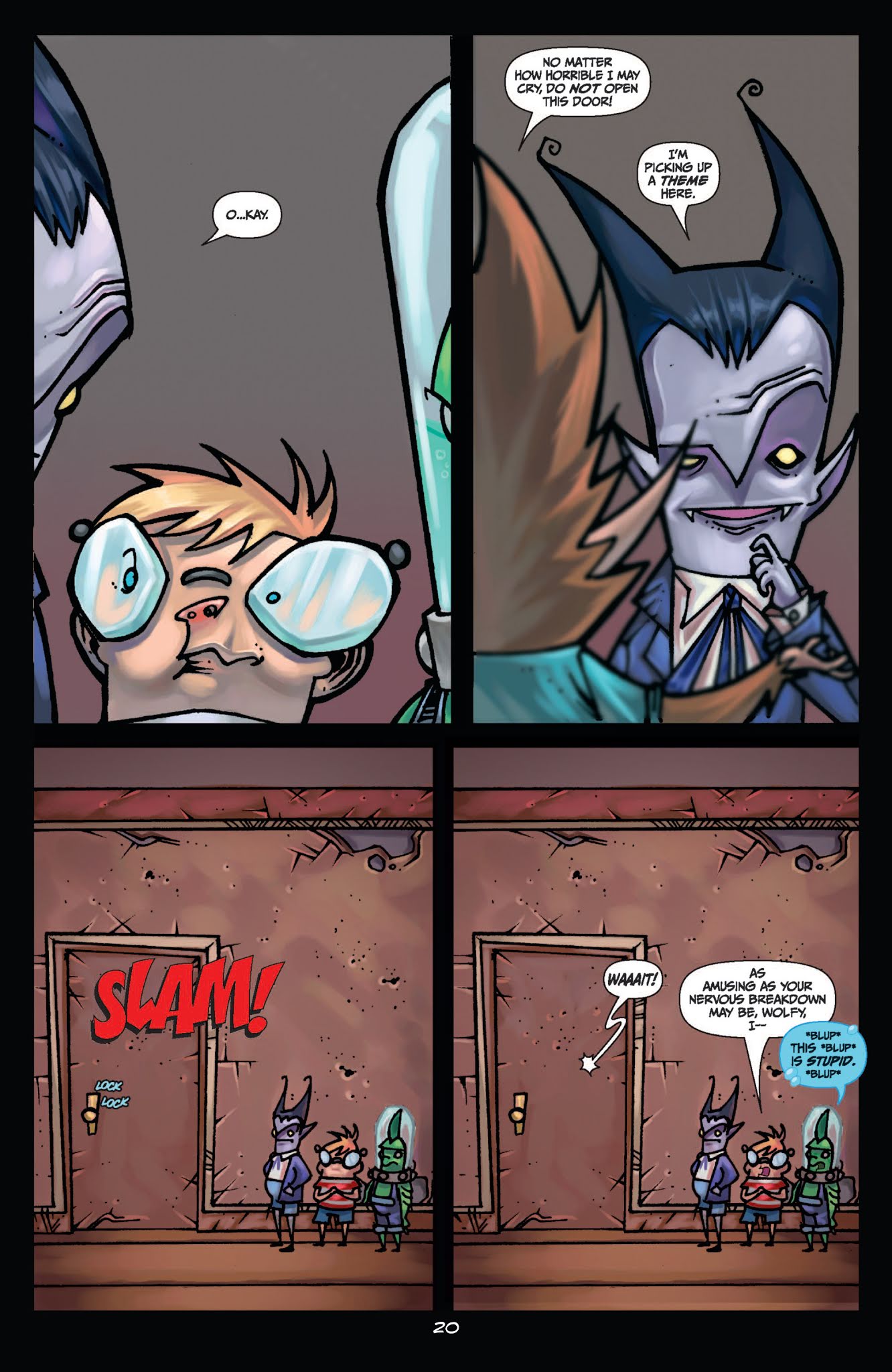Read online The Cryptics comic -  Issue # TPB - 21