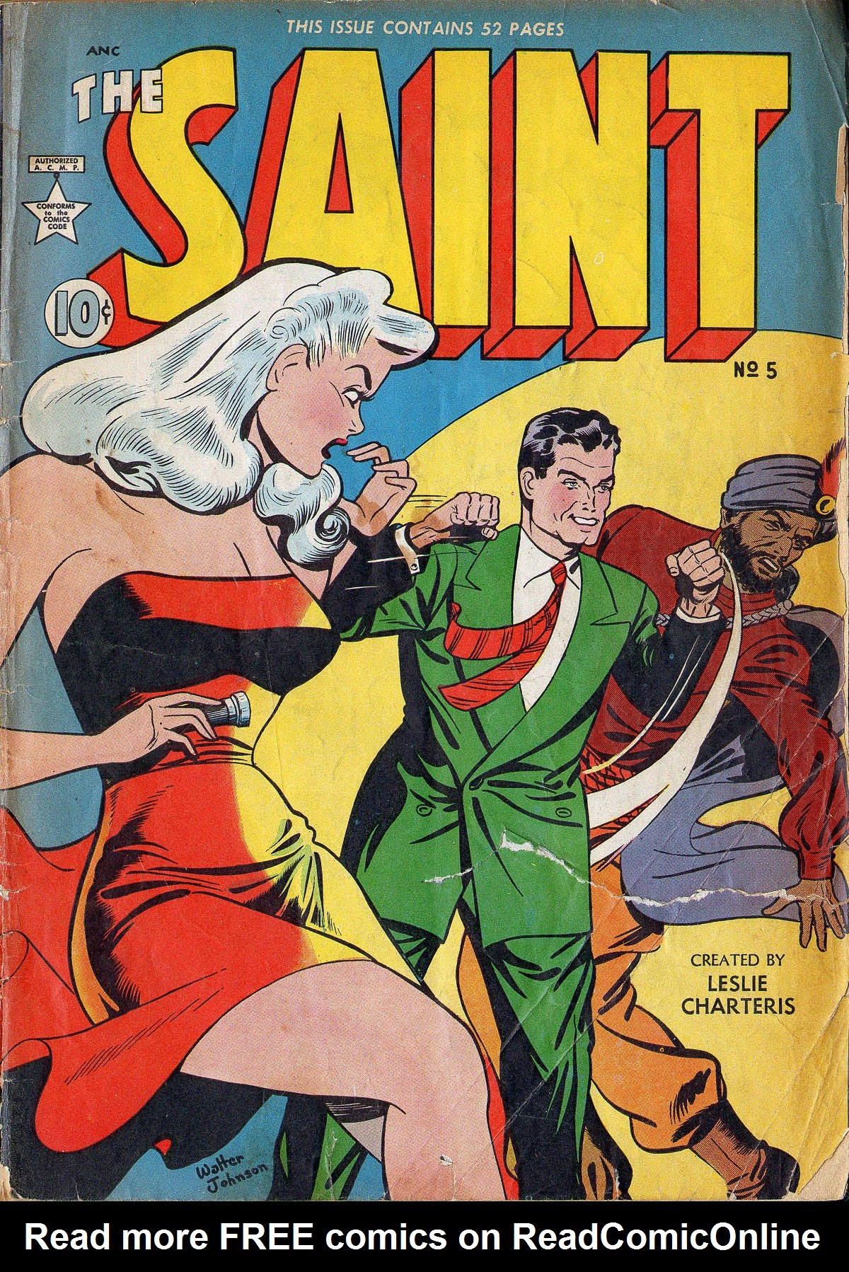 Read online The Saint (1947) comic -  Issue #5 - 1