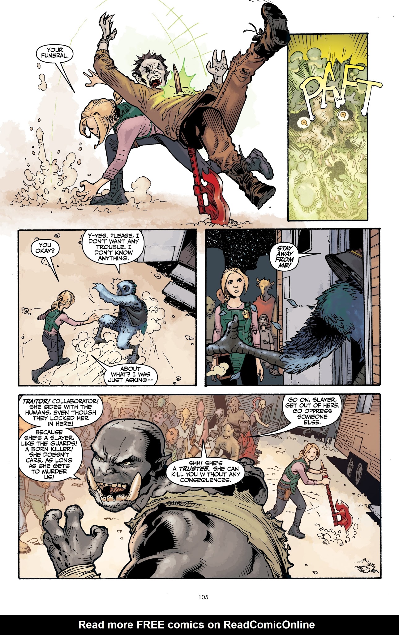 Read online Buffy the Vampire Slayer Season 11 comic -  Issue # _TPB 1 - 107