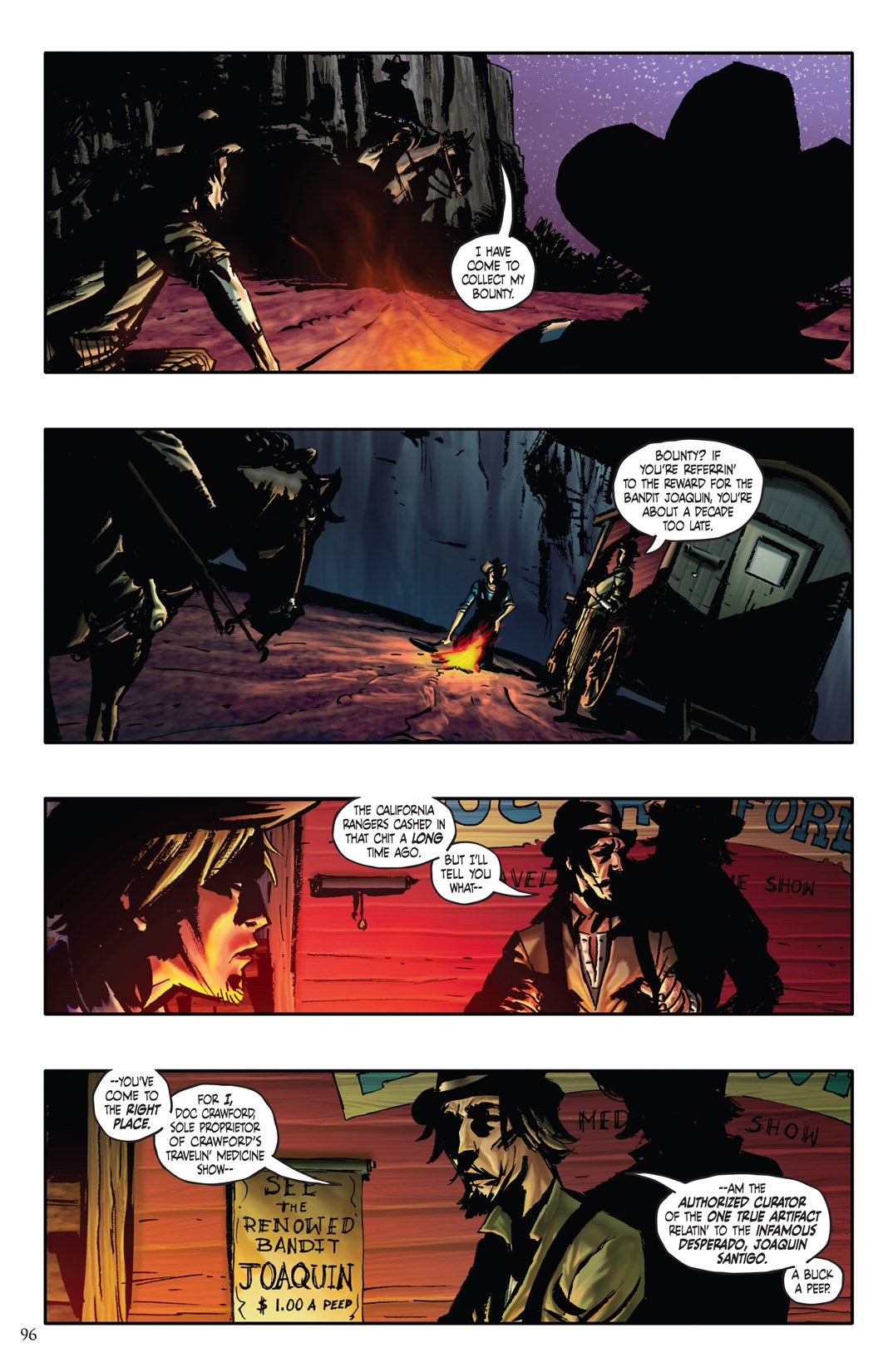 Read online Outlaw Territory comic -  Issue # TPB 2 (Part 1) - 96