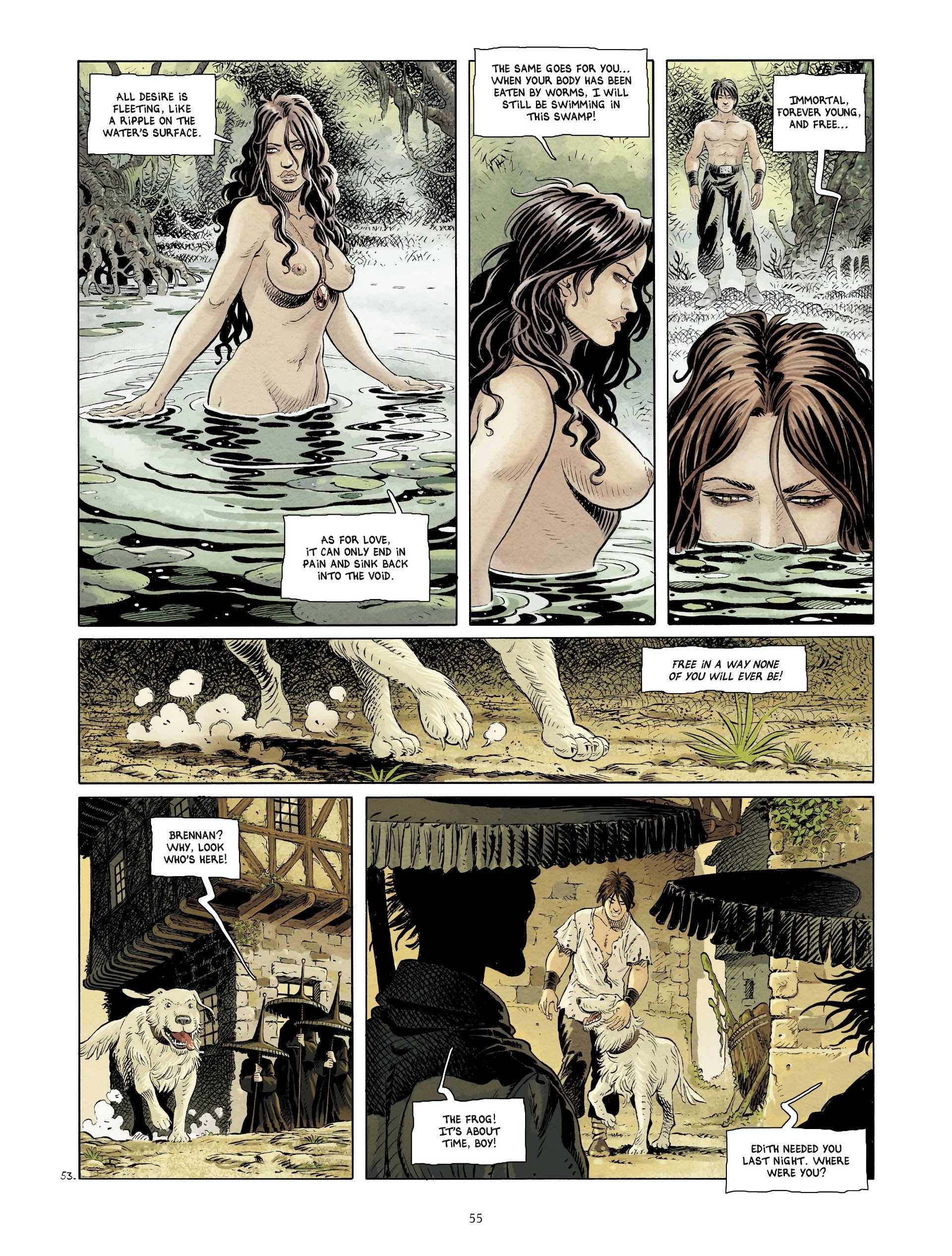Read online Layla: A Tale of the Scarlet Swamp comic -  Issue # TPB - 57