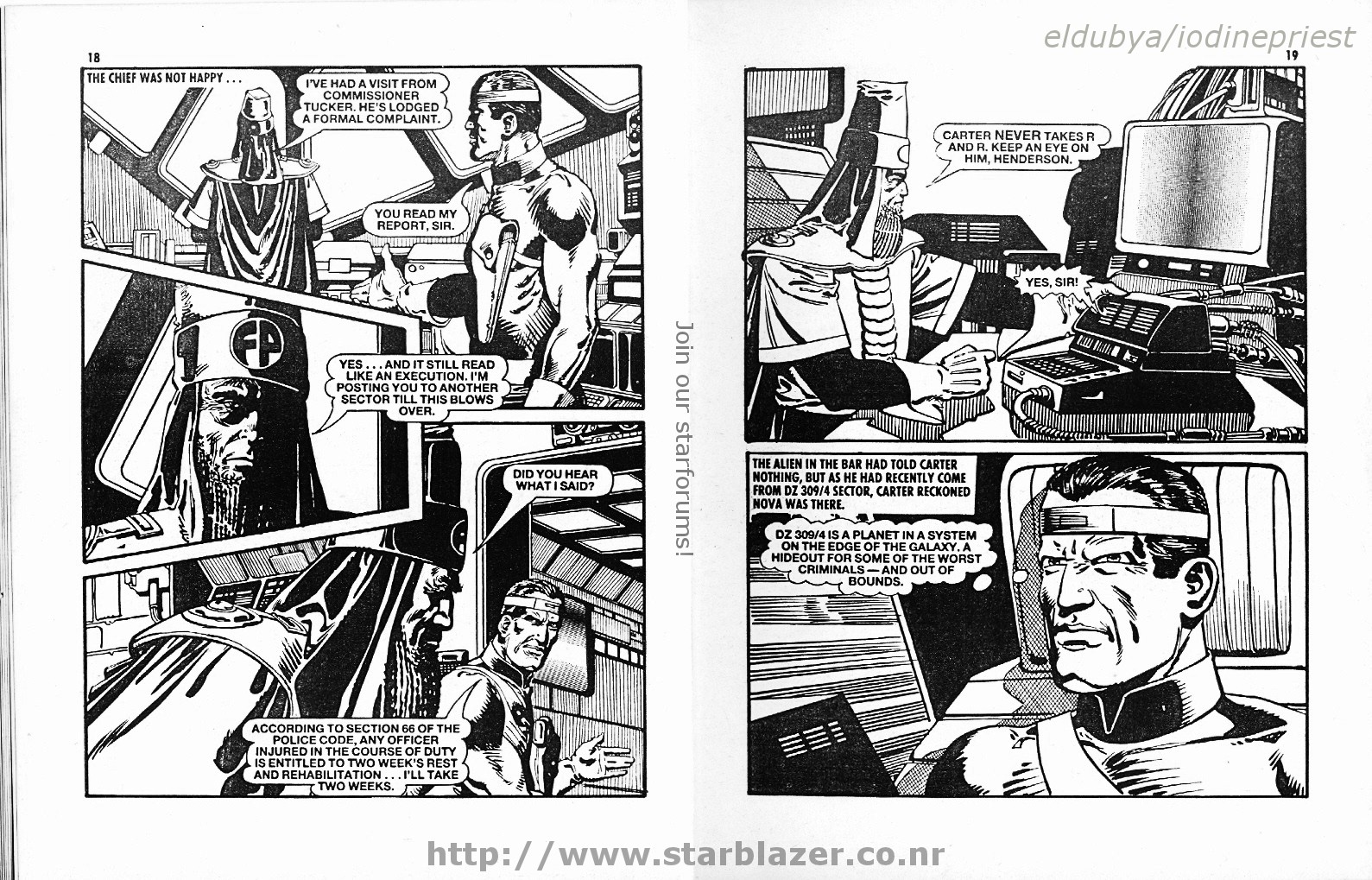Read online Starblazer comic -  Issue #215 - 11