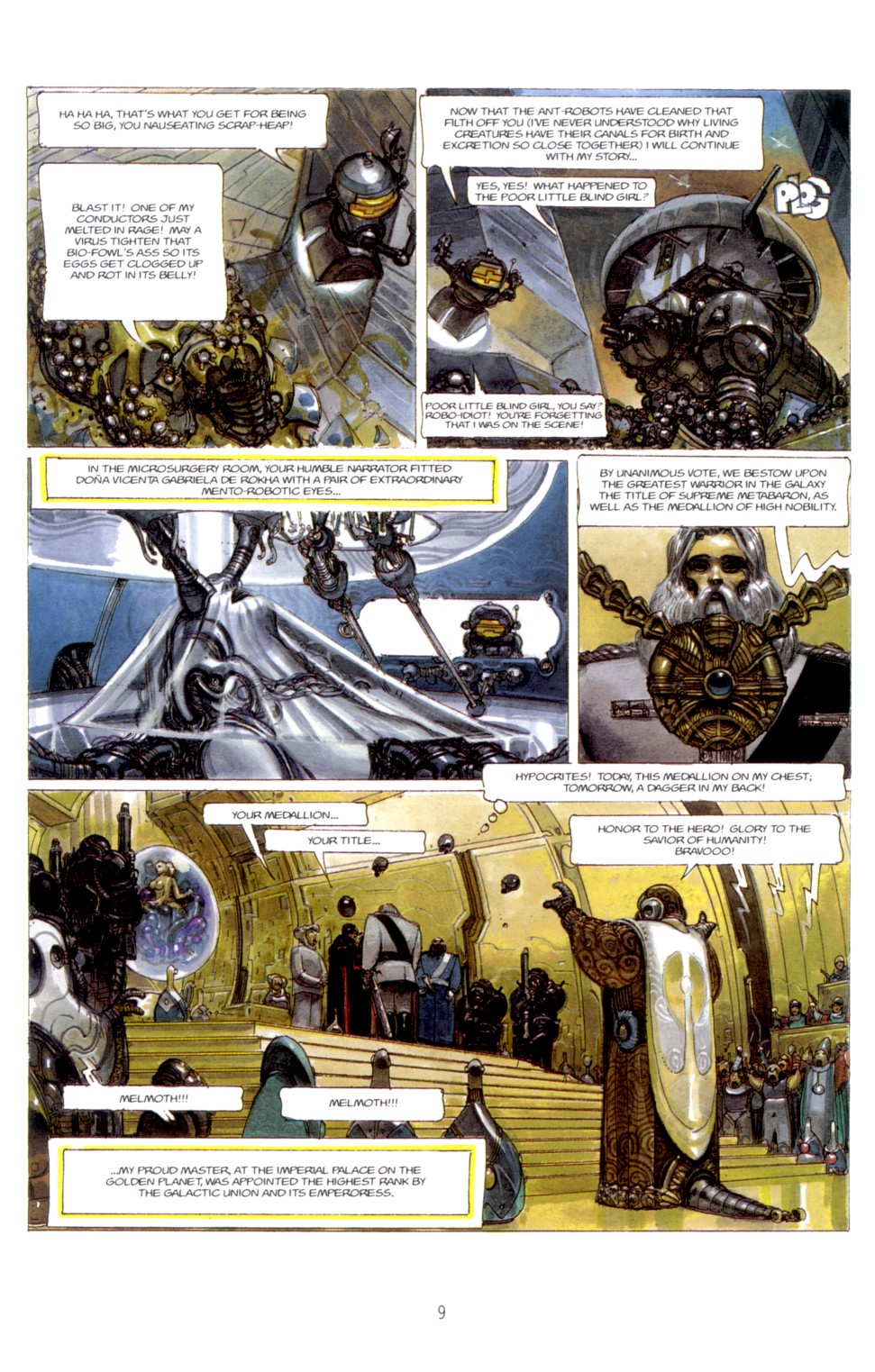 Read online The Metabarons comic -  Issue #13 - The Torment Of Dona vicenta - 10