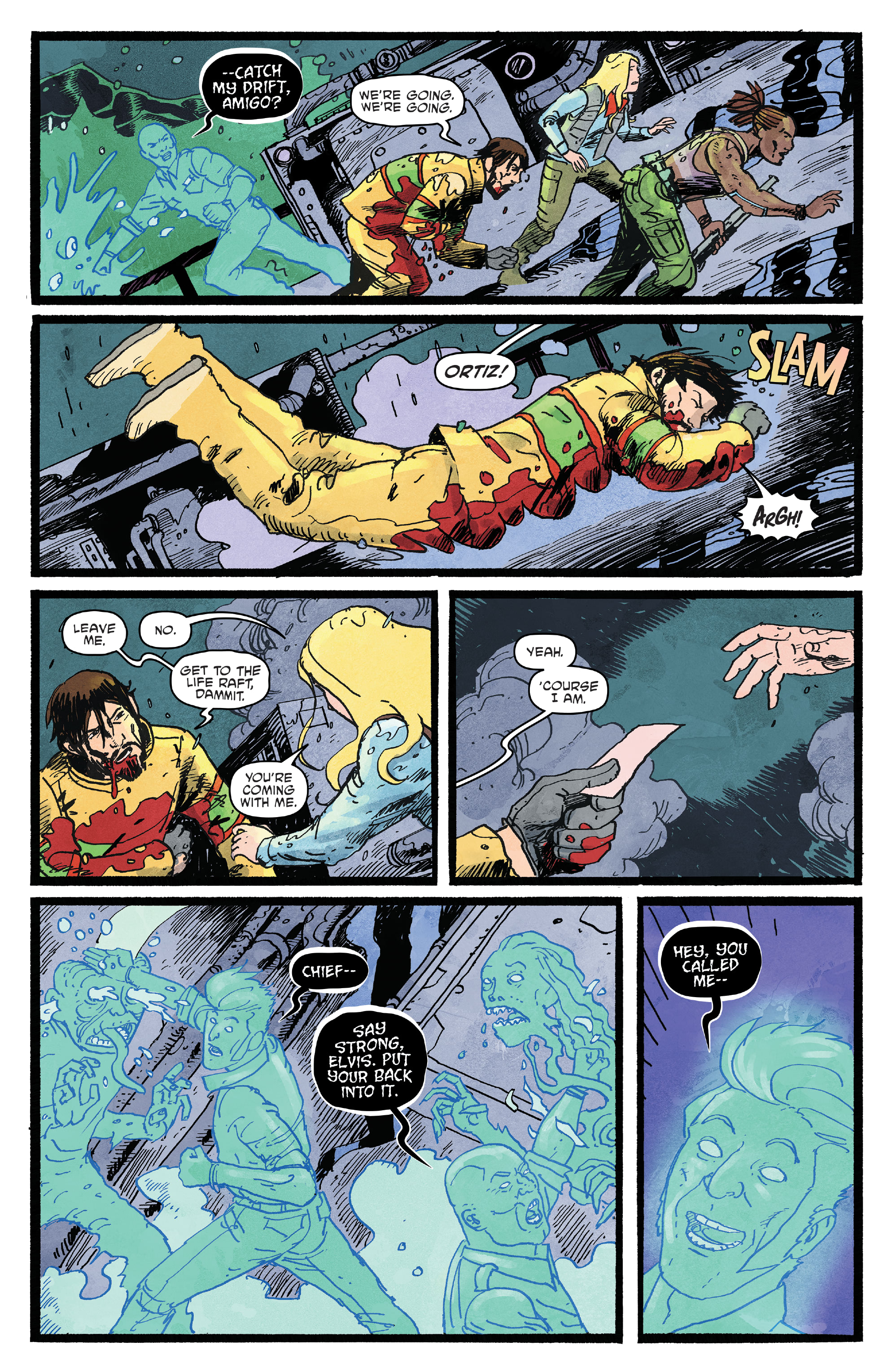 Read online Dead Seas comic -  Issue #6 - 13