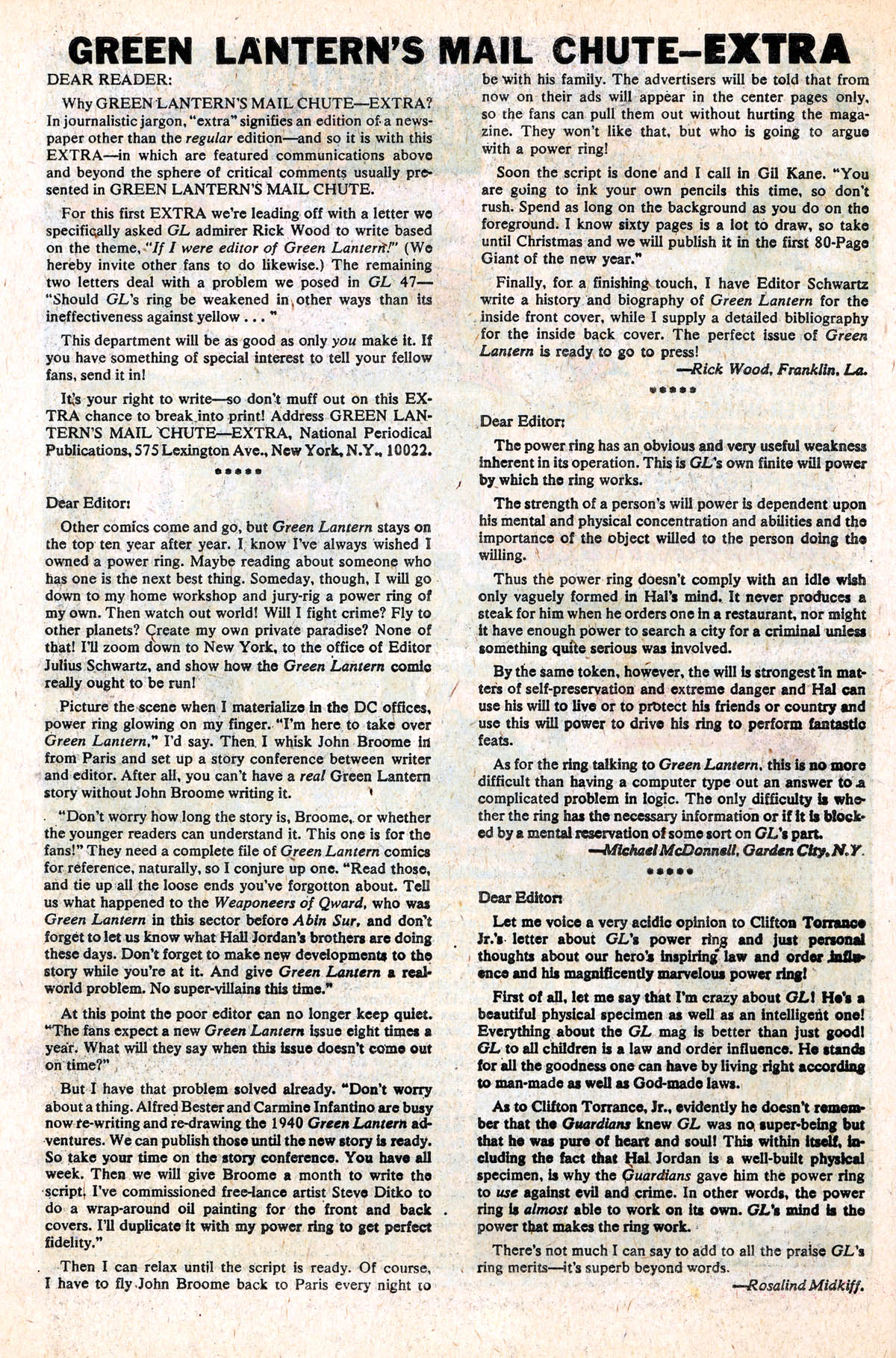 Read online Green Lantern (1960) comic -  Issue #51 - 34