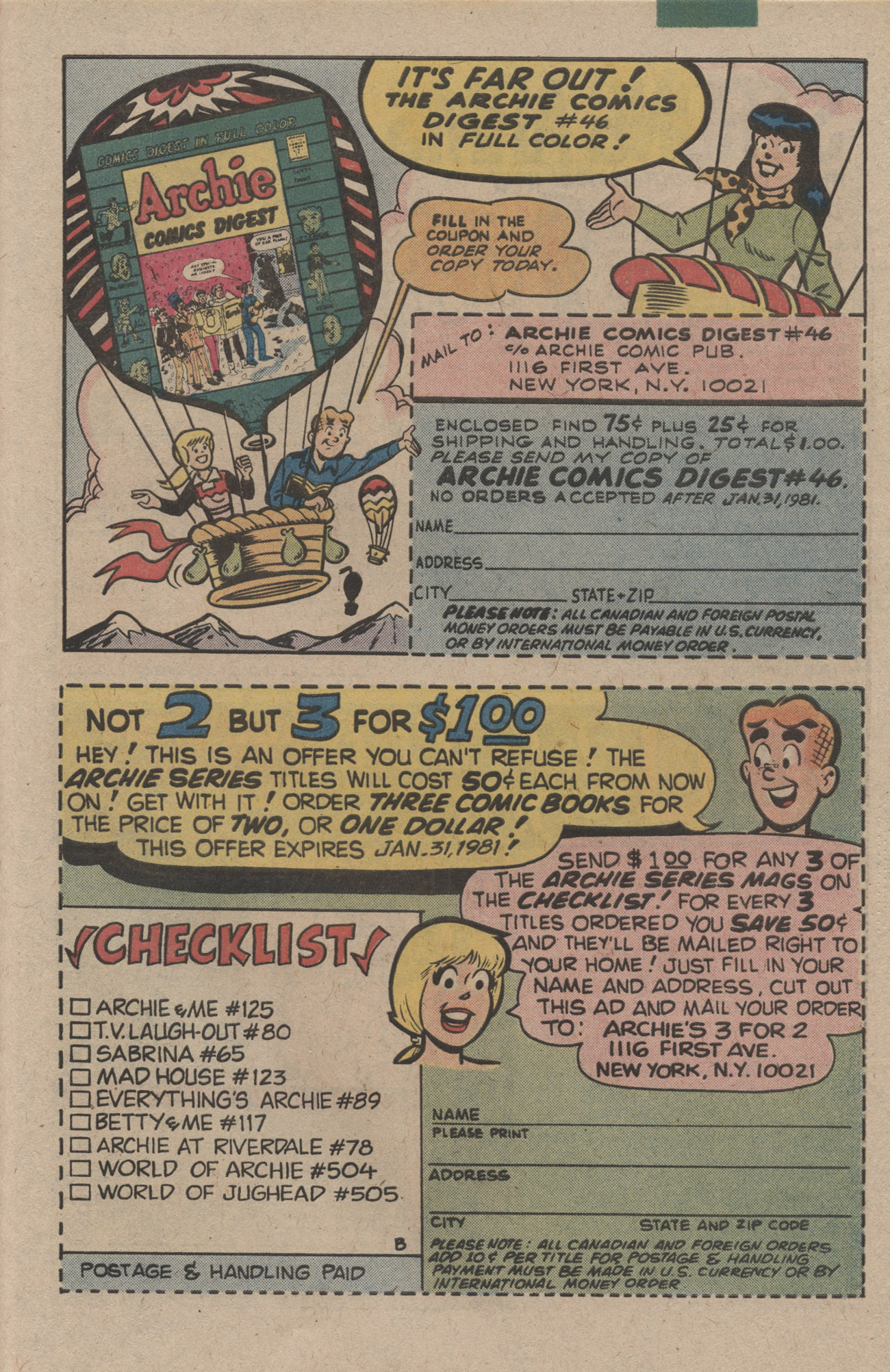 Read online Archie's Joke Book Magazine comic -  Issue #274 - 27