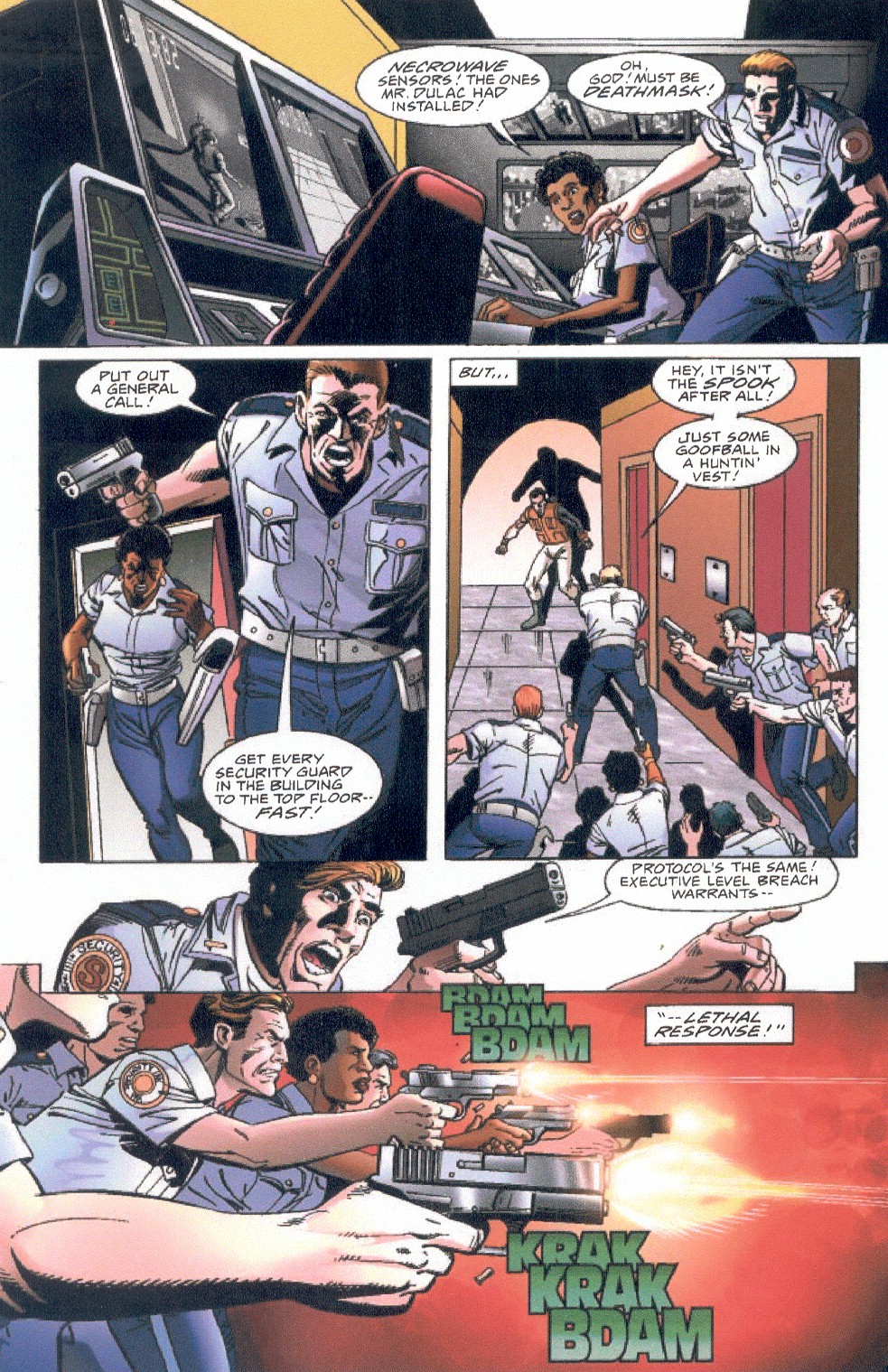 Read online Deathmask comic -  Issue #4 - 7