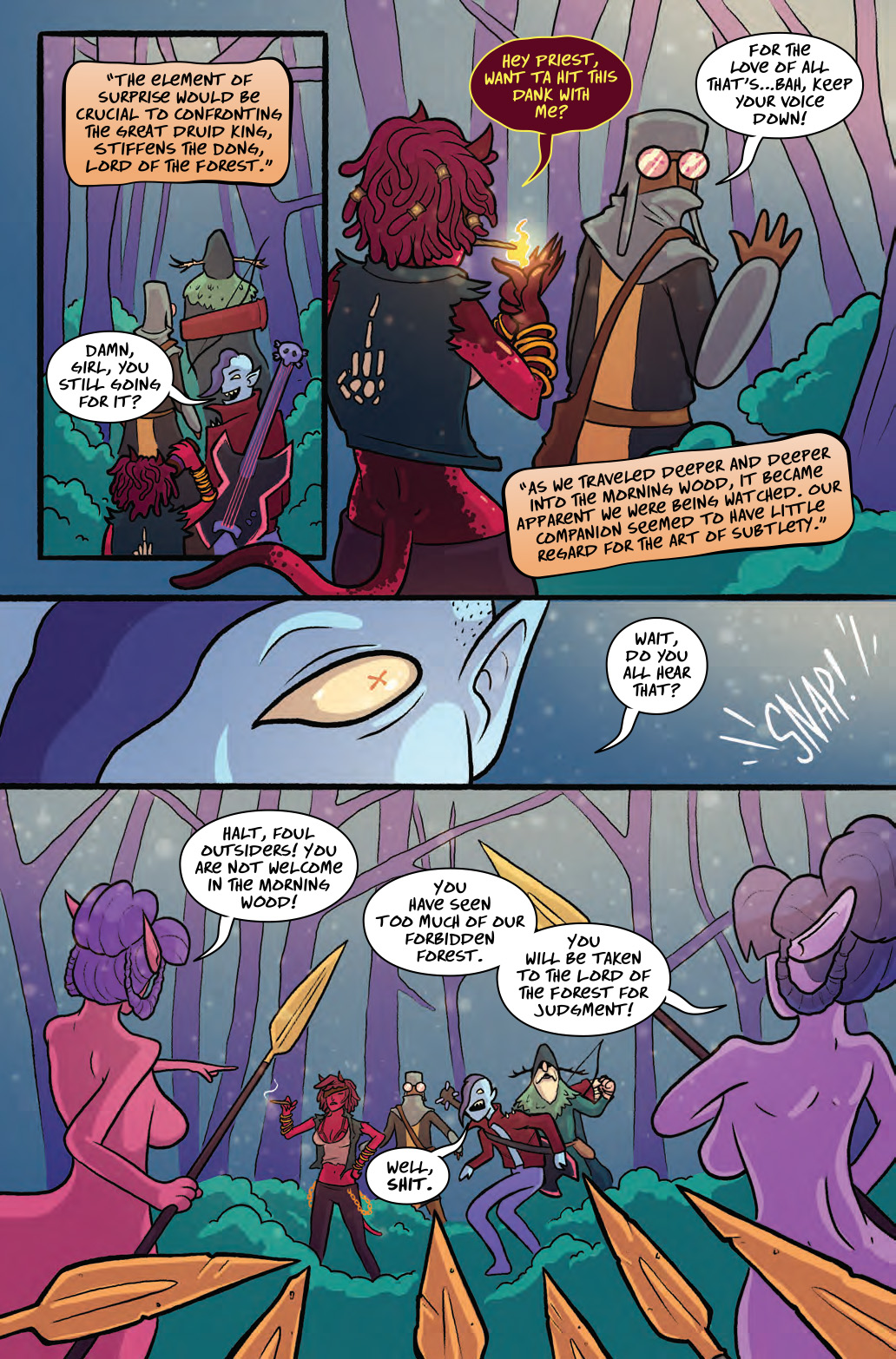Read online Murder Hobo: All Inn At the Dragon's Shaft comic -  Issue # Full - 10