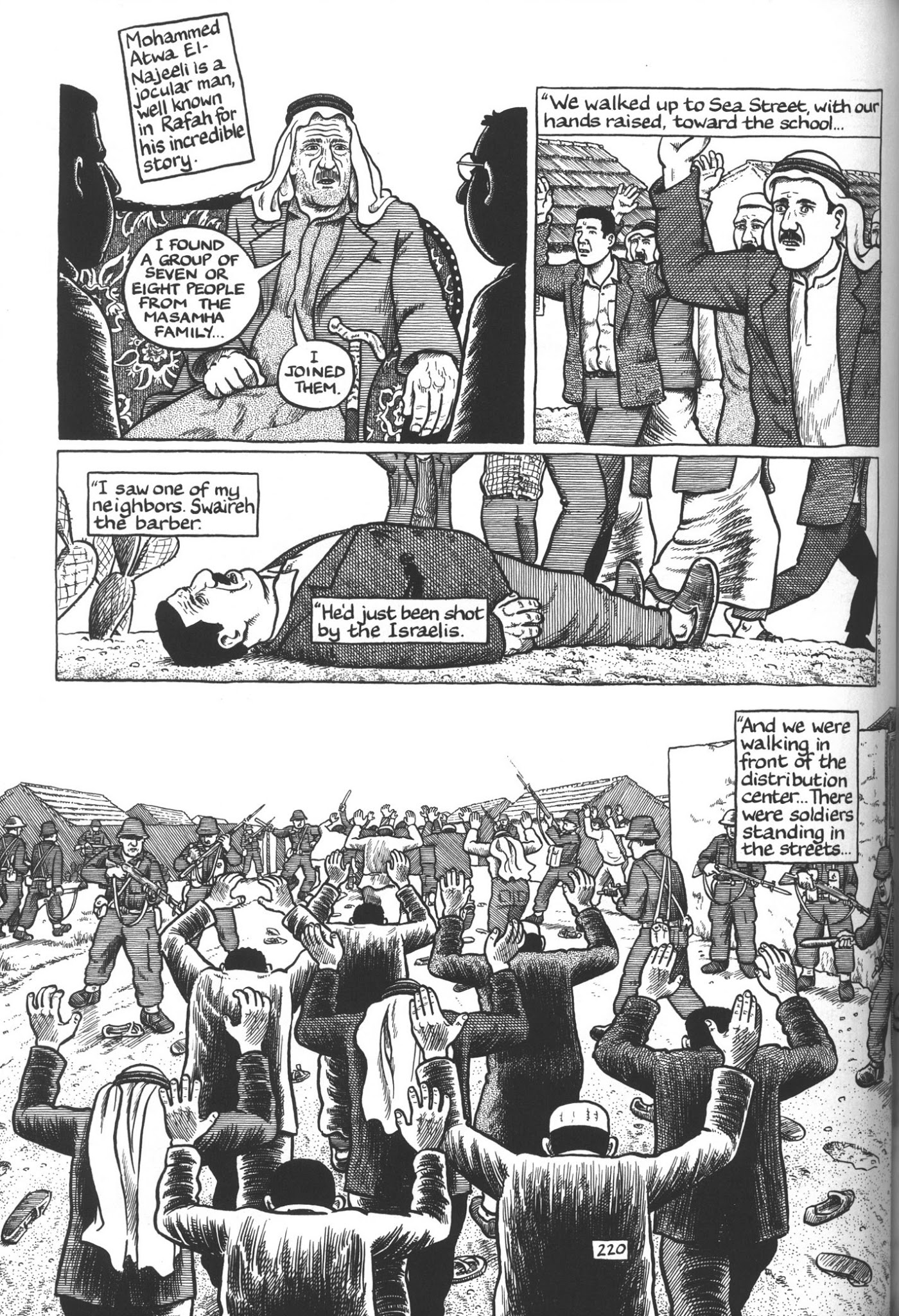 Read online Footnotes in Gaza comic -  Issue # TPB - 239