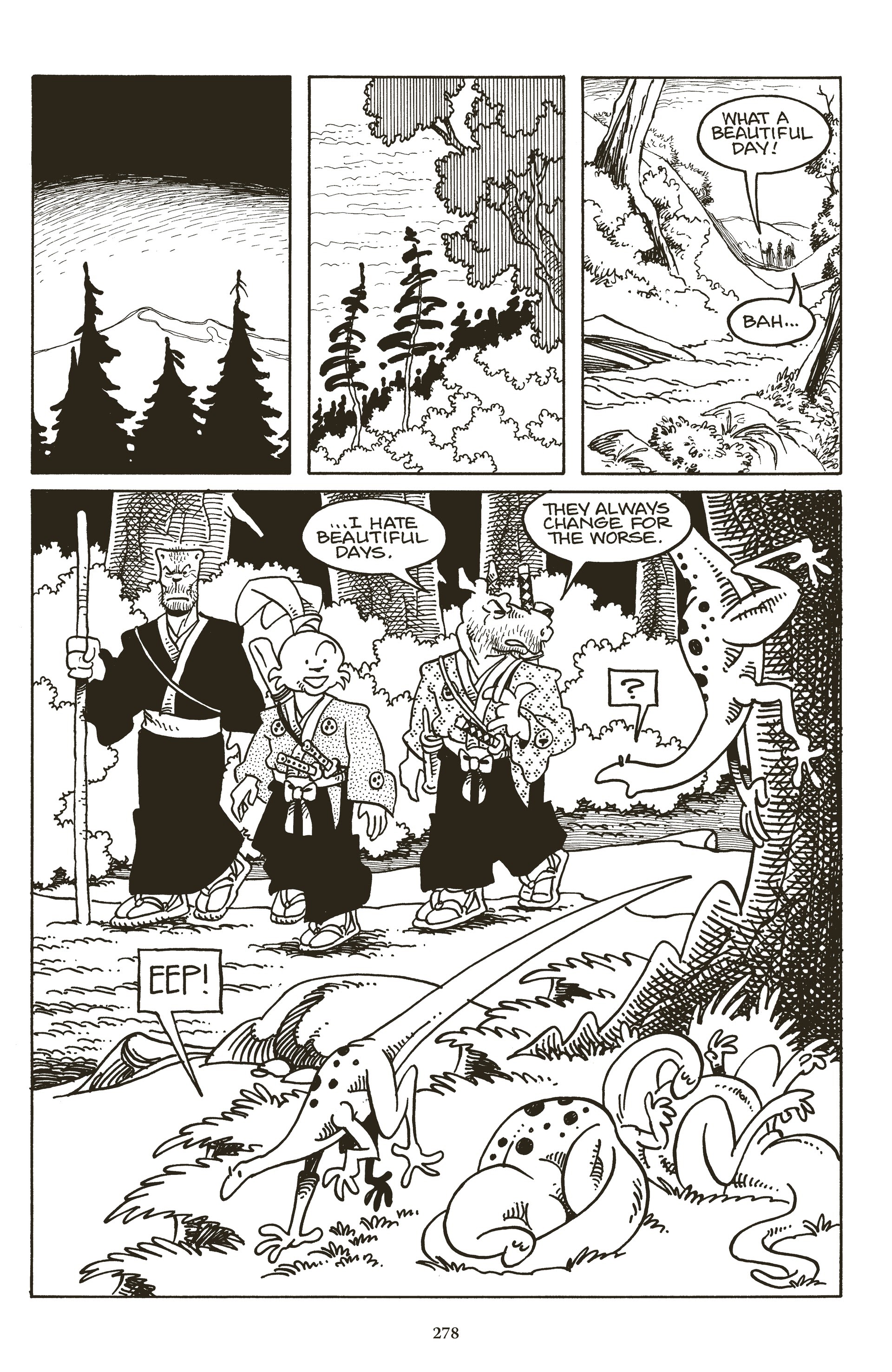 Read online The Usagi Yojimbo Saga (2021) comic -  Issue # TPB 3 (Part 3) - 74