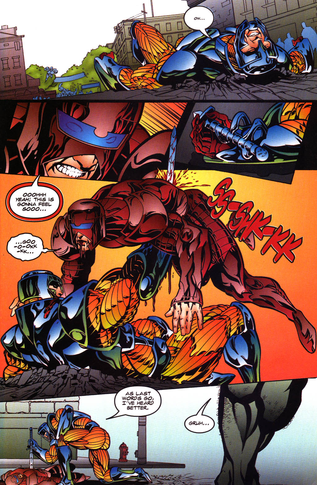 Read online X-O Manowar (1992) comic -  Issue #60 - 14