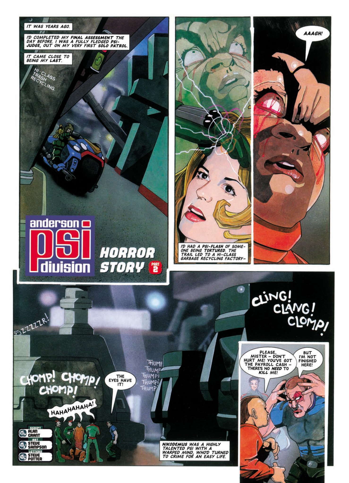 Read online Judge Anderson: The Psi Files comic -  Issue # TPB 4 - 10