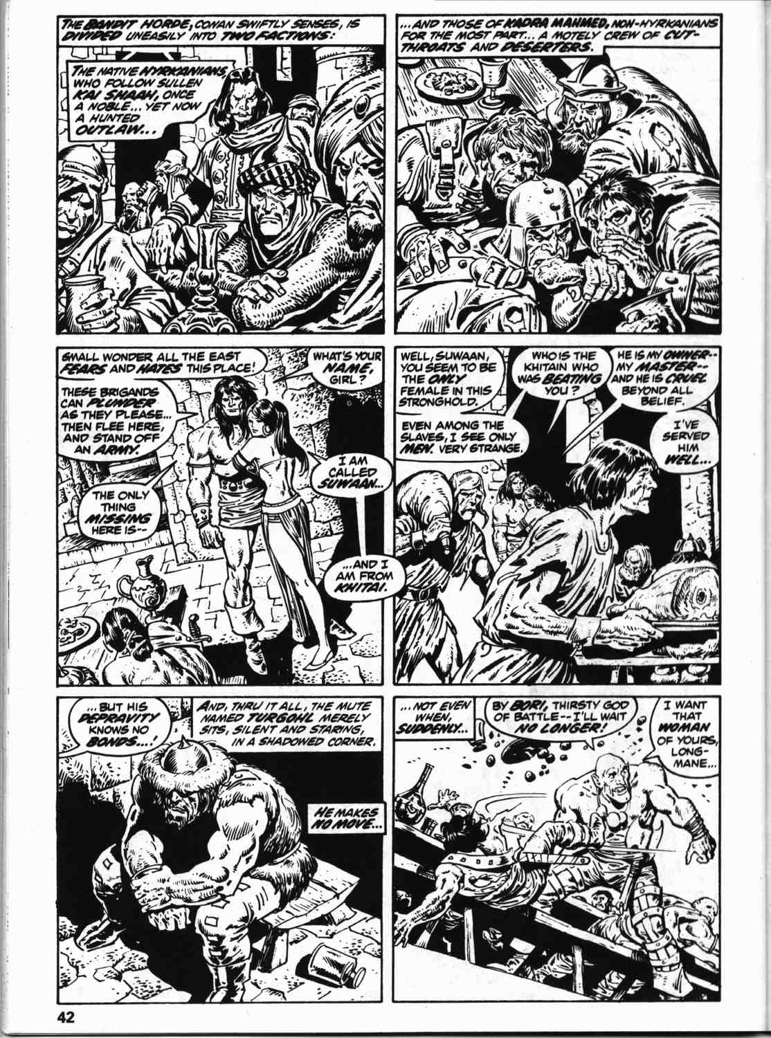 Read online The Savage Sword Of Conan comic -  Issue #59 - 49