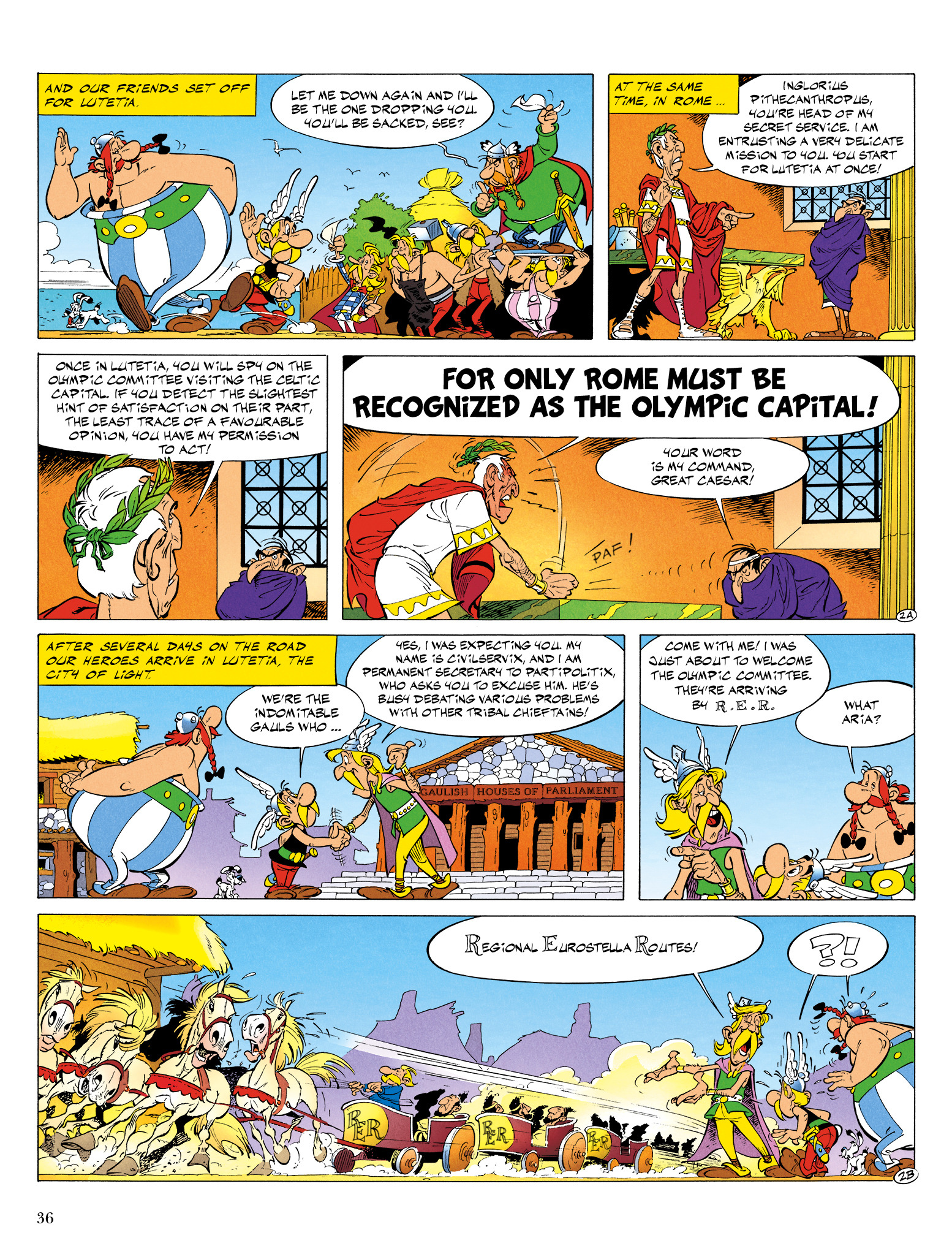 Read online Asterix comic -  Issue #32 - 37