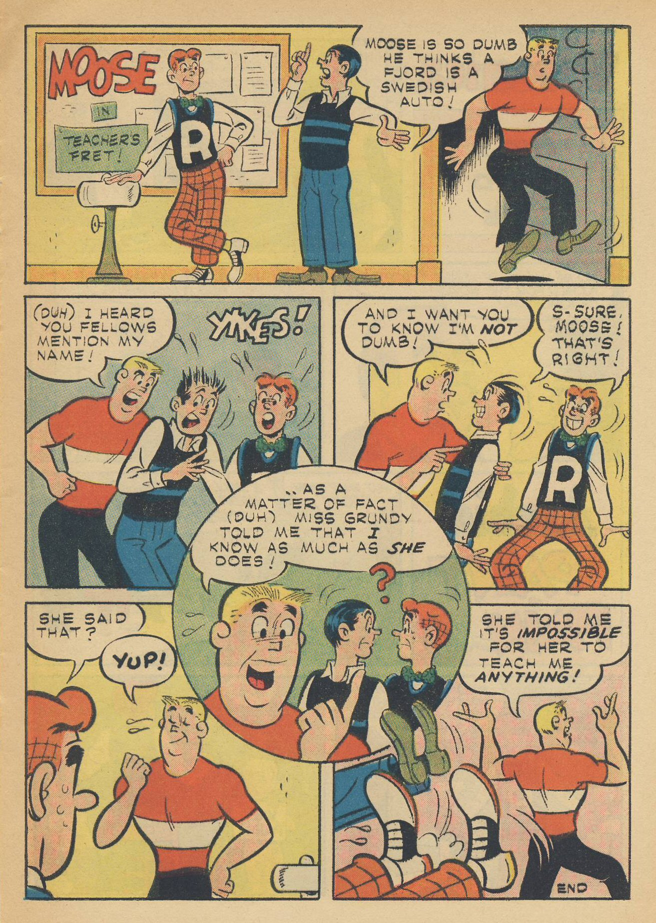 Read online Archie's Joke Book Magazine comic -  Issue #48 - 33