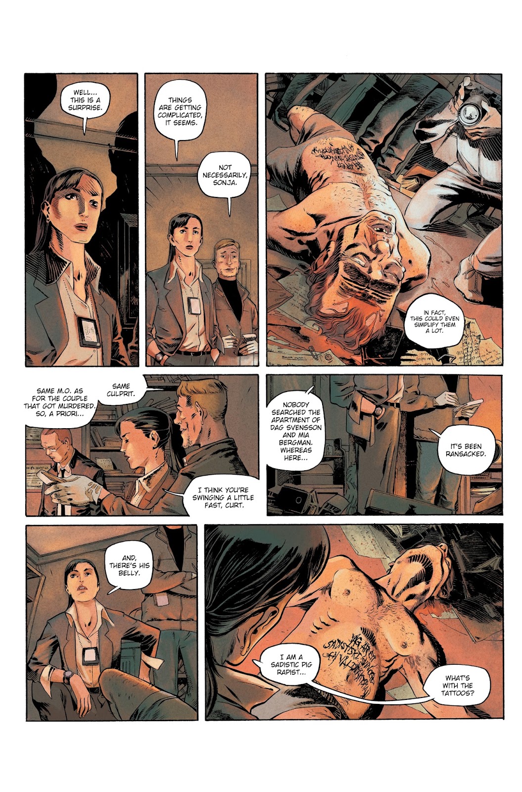 Millennium: The Girl Who Played With Fire issue 1 - Page 43