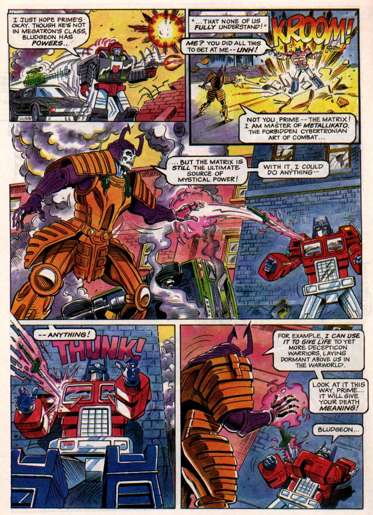 Read online Transformers: Generation 2 (1994) comic -  Issue #1 - 14