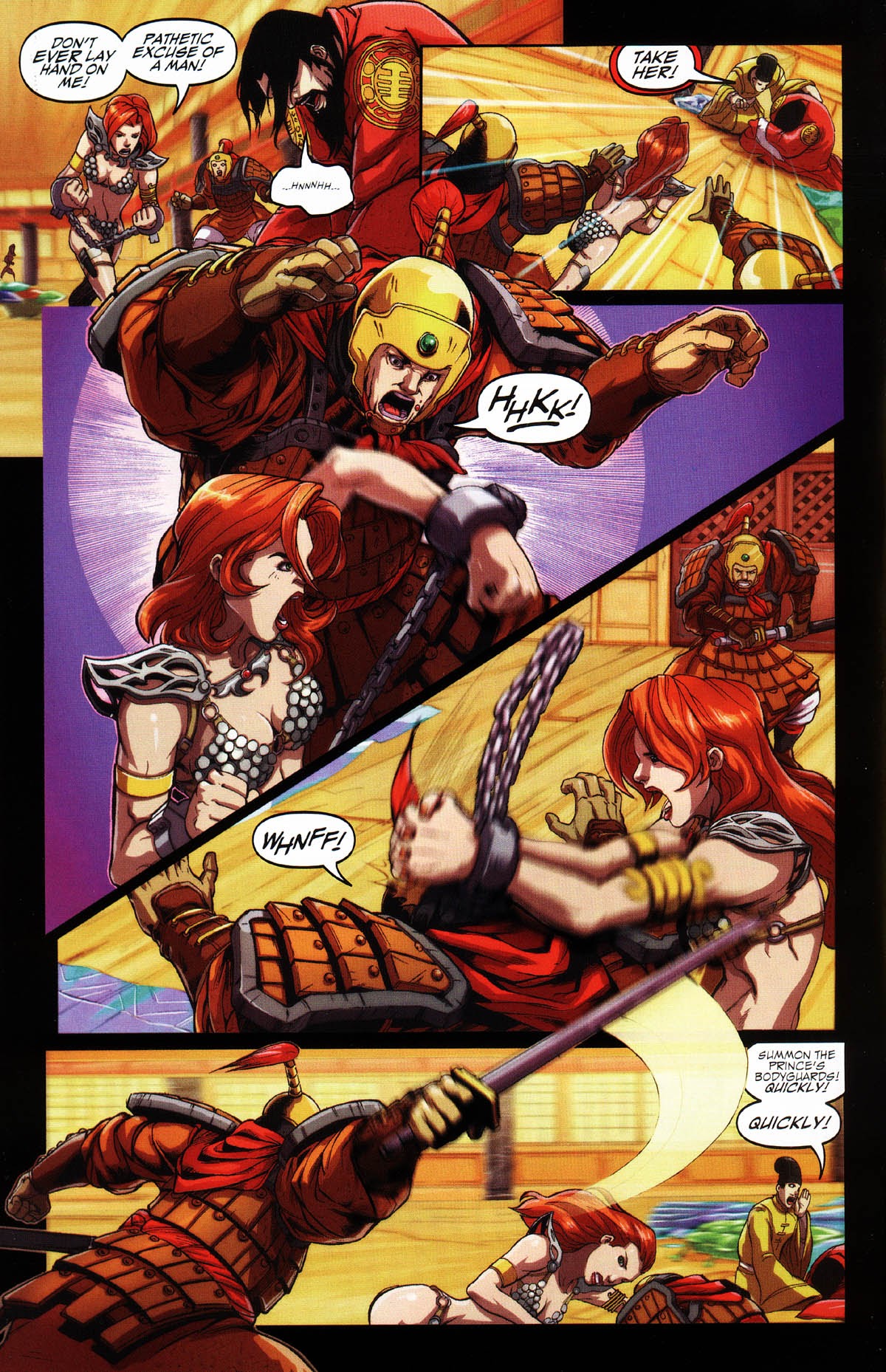 Read online Red Sonja: Sonja Goes East comic -  Issue # Full - 11